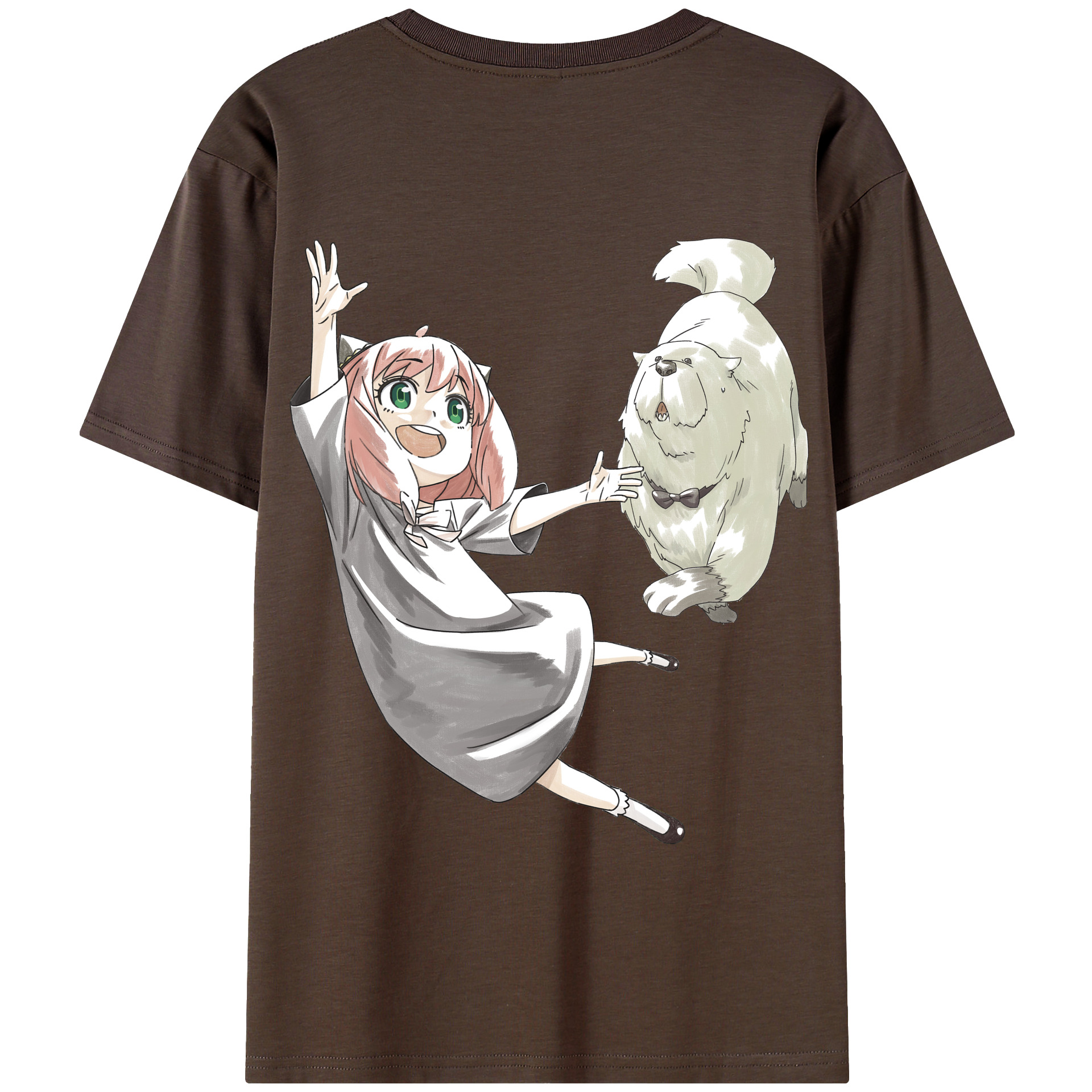 （画像用） SPY×FAMILY间谍家家酒 綿100％半袖Tシャツ（背面プリント）