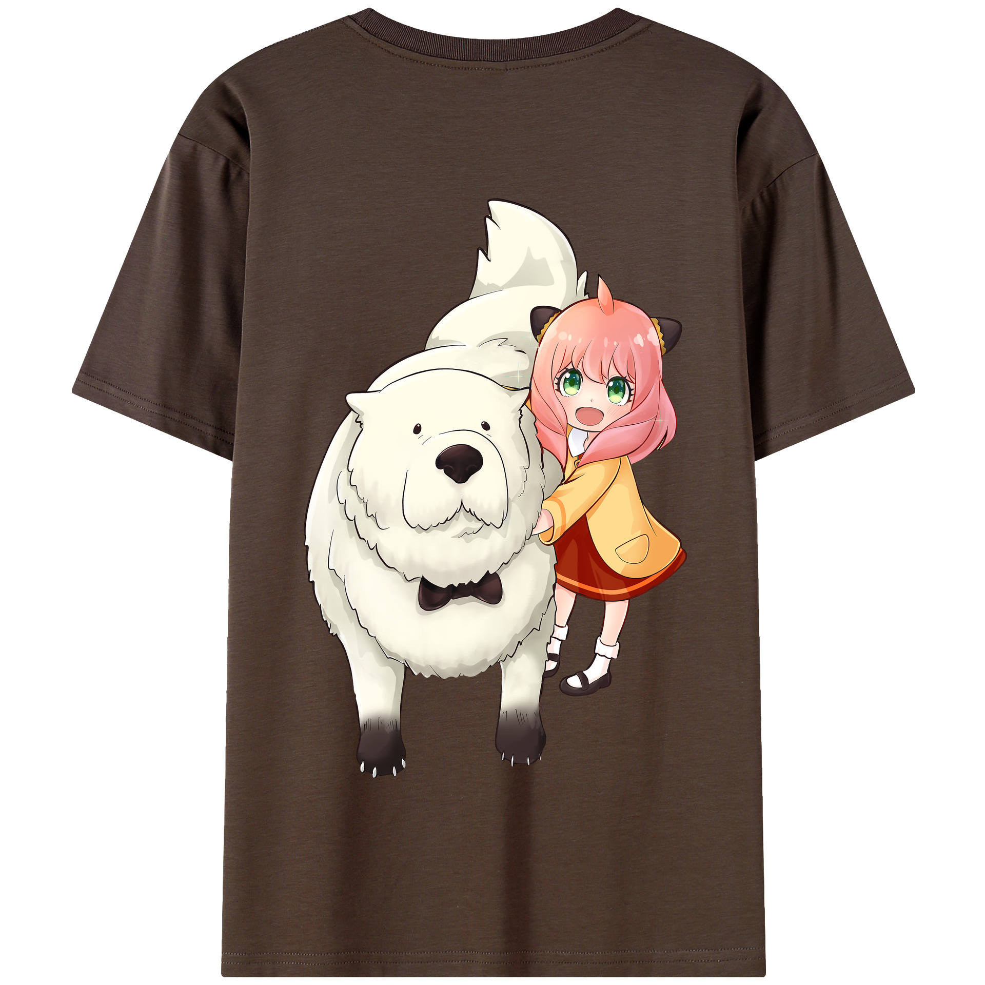 （画像用） SPY×FAMILY间谍家家酒 綿100％半袖Tシャツ（背面プリント）