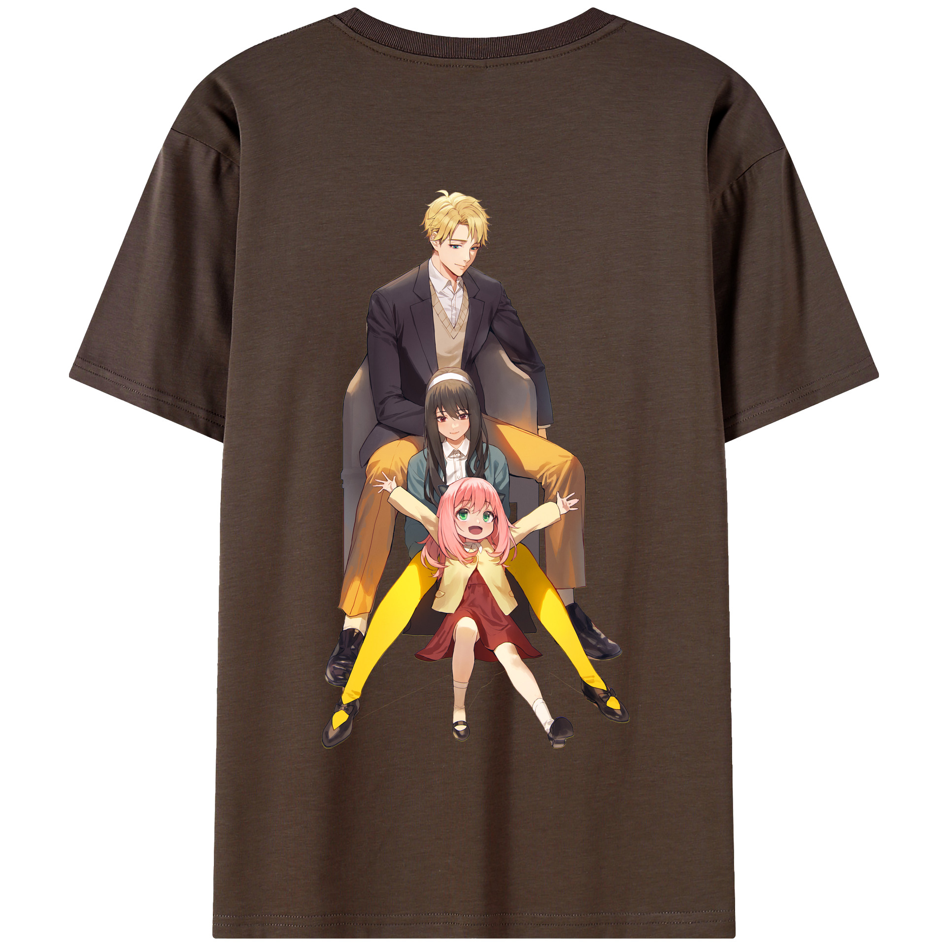 SPY×FAMILY间谍家家酒 綿100％半袖Tシャツ（背面プリント）