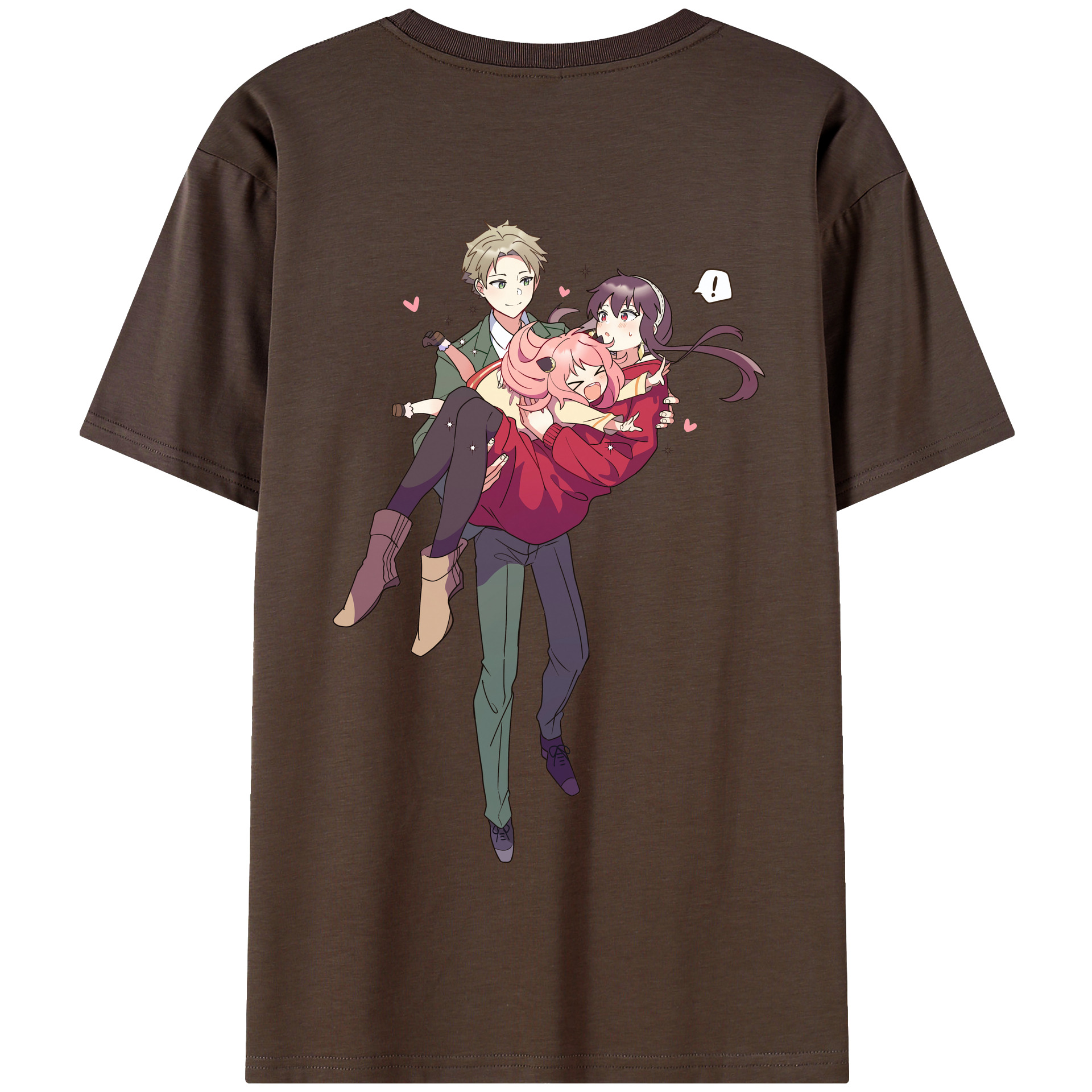 （画像用） SPY×FAMILY间谍家家酒 綿100％半袖Tシャツ（背面プリント）