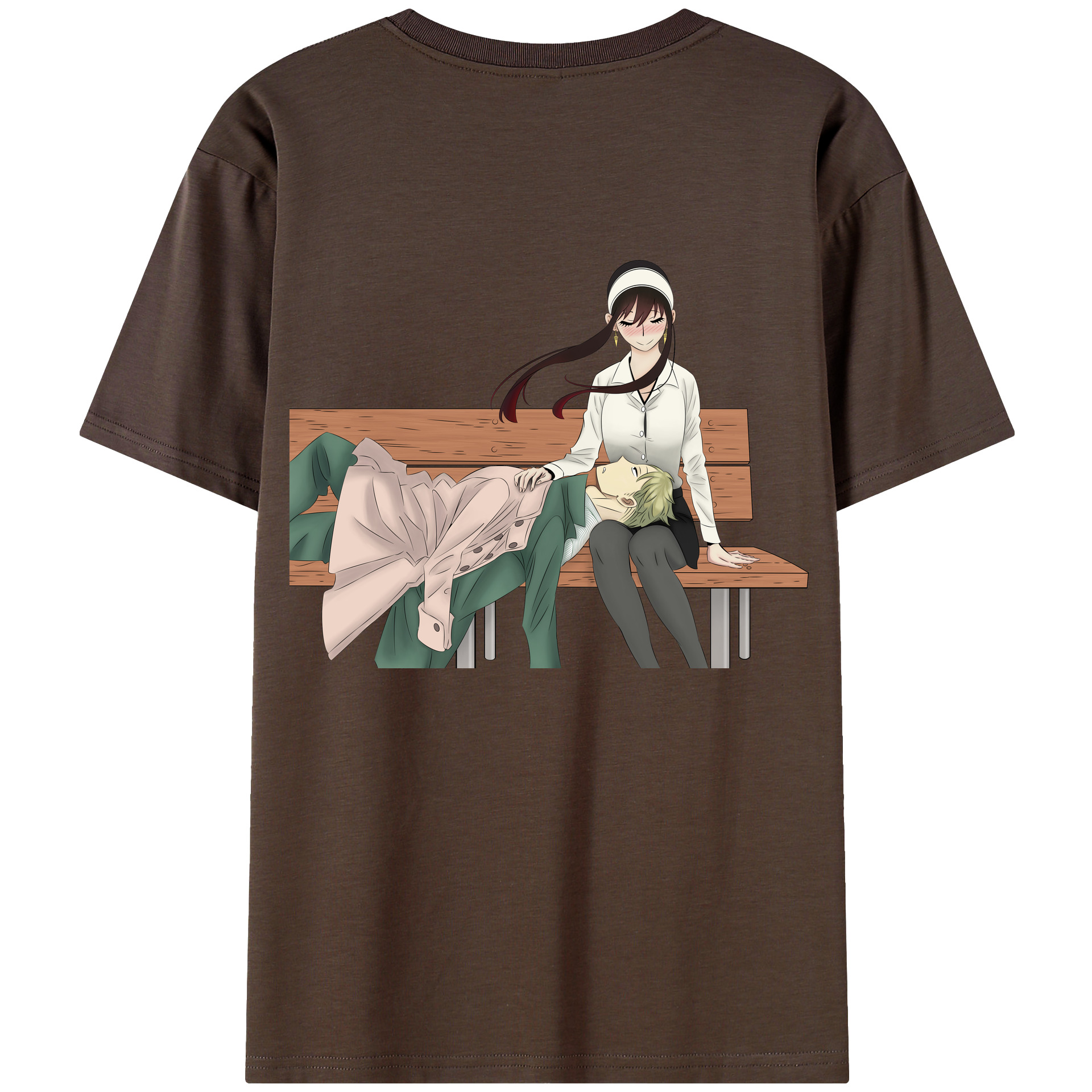 （画像用） SPY×FAMILY间谍家家酒 綿100％半袖Tシャツ（背面プリント）