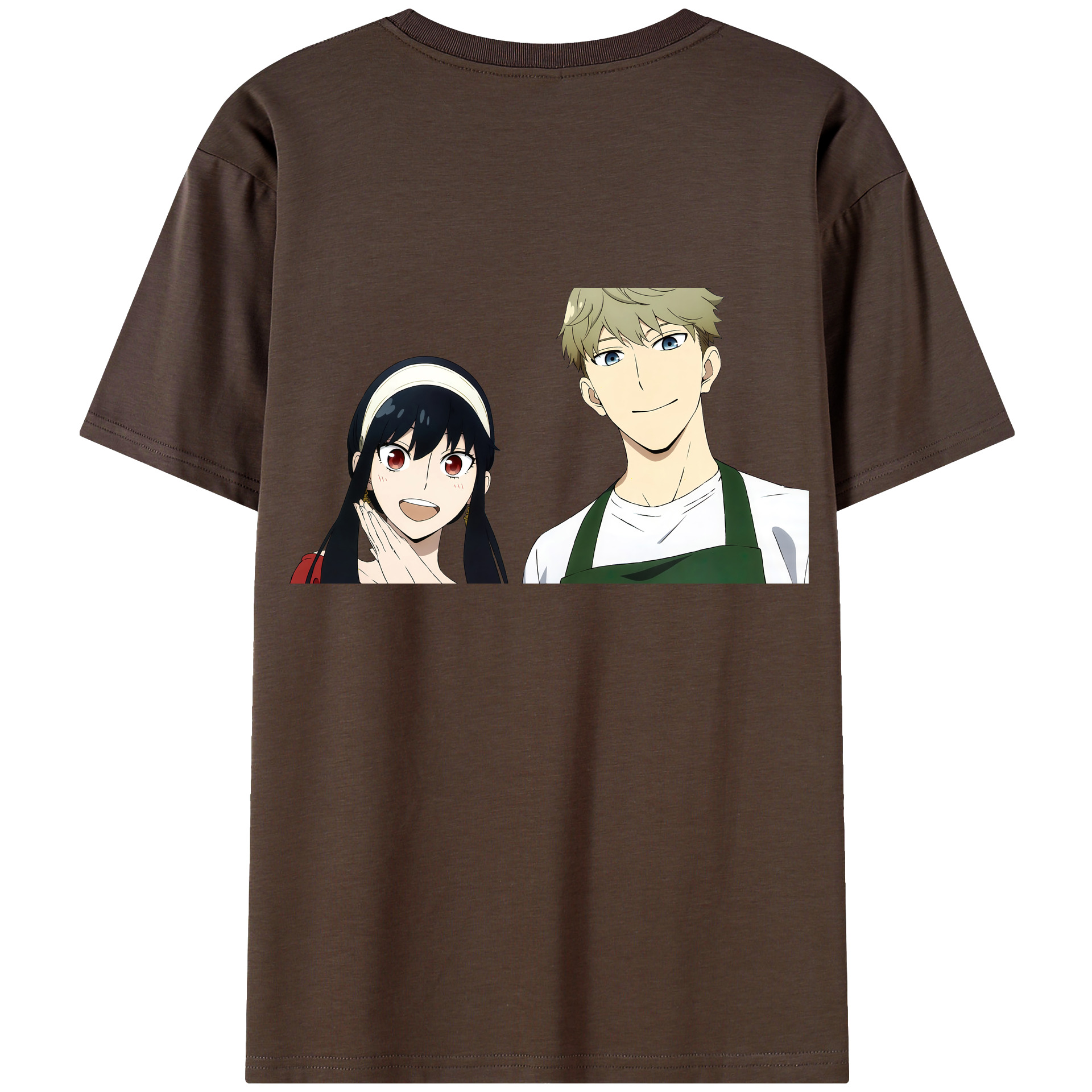 （画像用） SPY×FAMILY间谍家家酒 綿100％半袖Tシャツ（背面プリント）