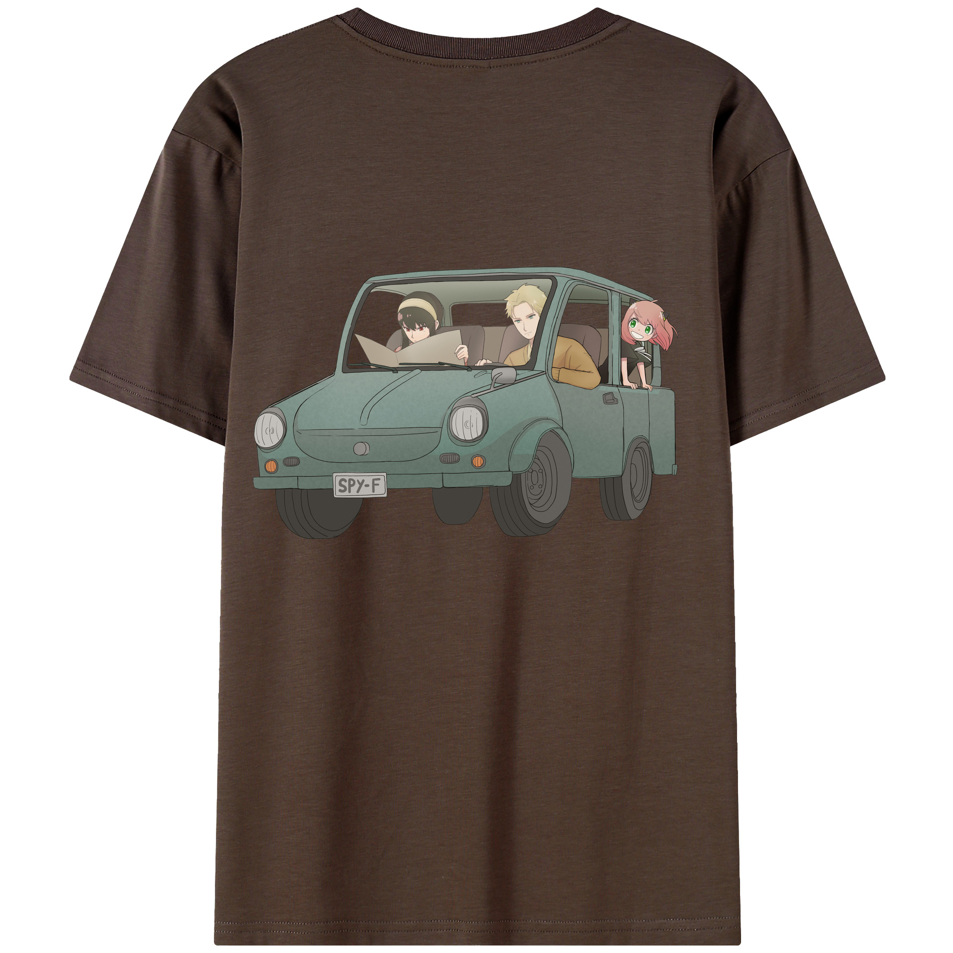 （画像用） SPY×FAMILY间谍家家酒 綿100％半袖Tシャツ（背面プリント）