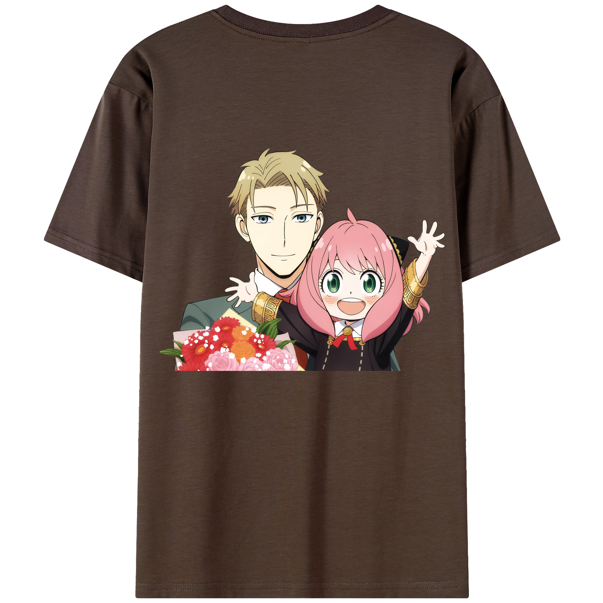 （画像用） SPY×FAMILY间谍家家酒 綿100％半袖Tシャツ（背面プリント）