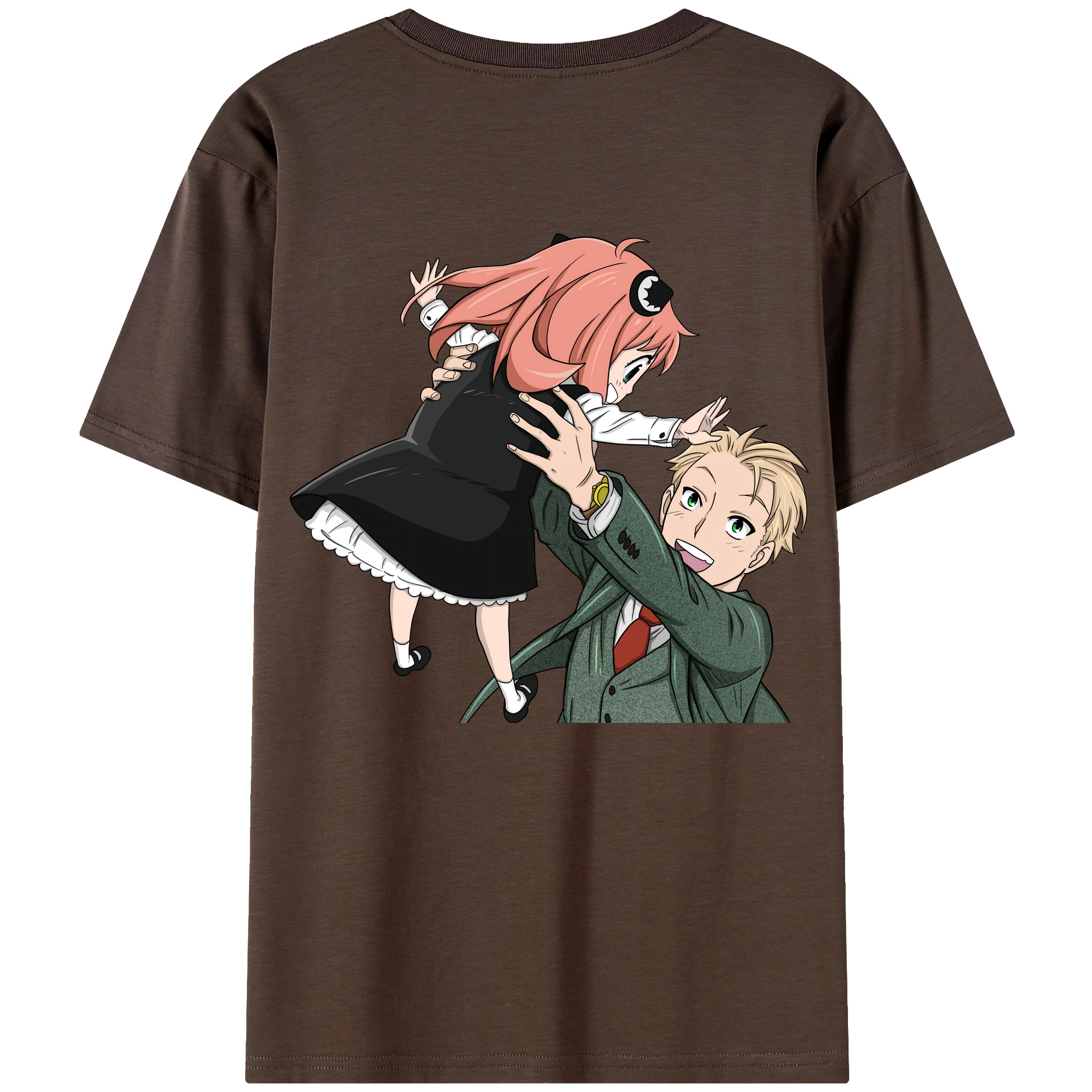 （画像用） SPY×FAMILY间谍家家酒 綿100％半袖Tシャツ（背面プリント）