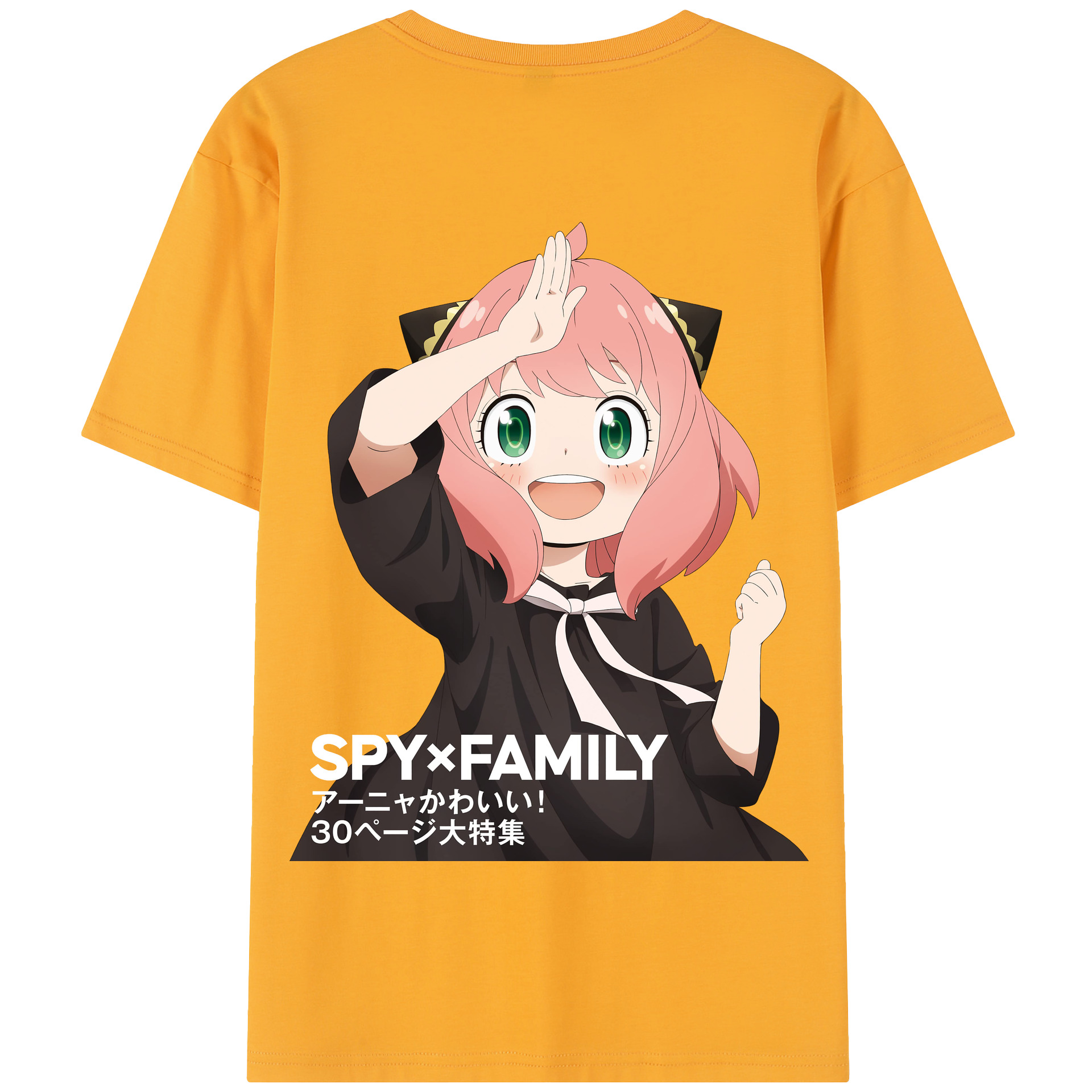（画像用） SPY×FAMILY间谍家家酒 綿100％半袖Tシャツ（背面プリント）