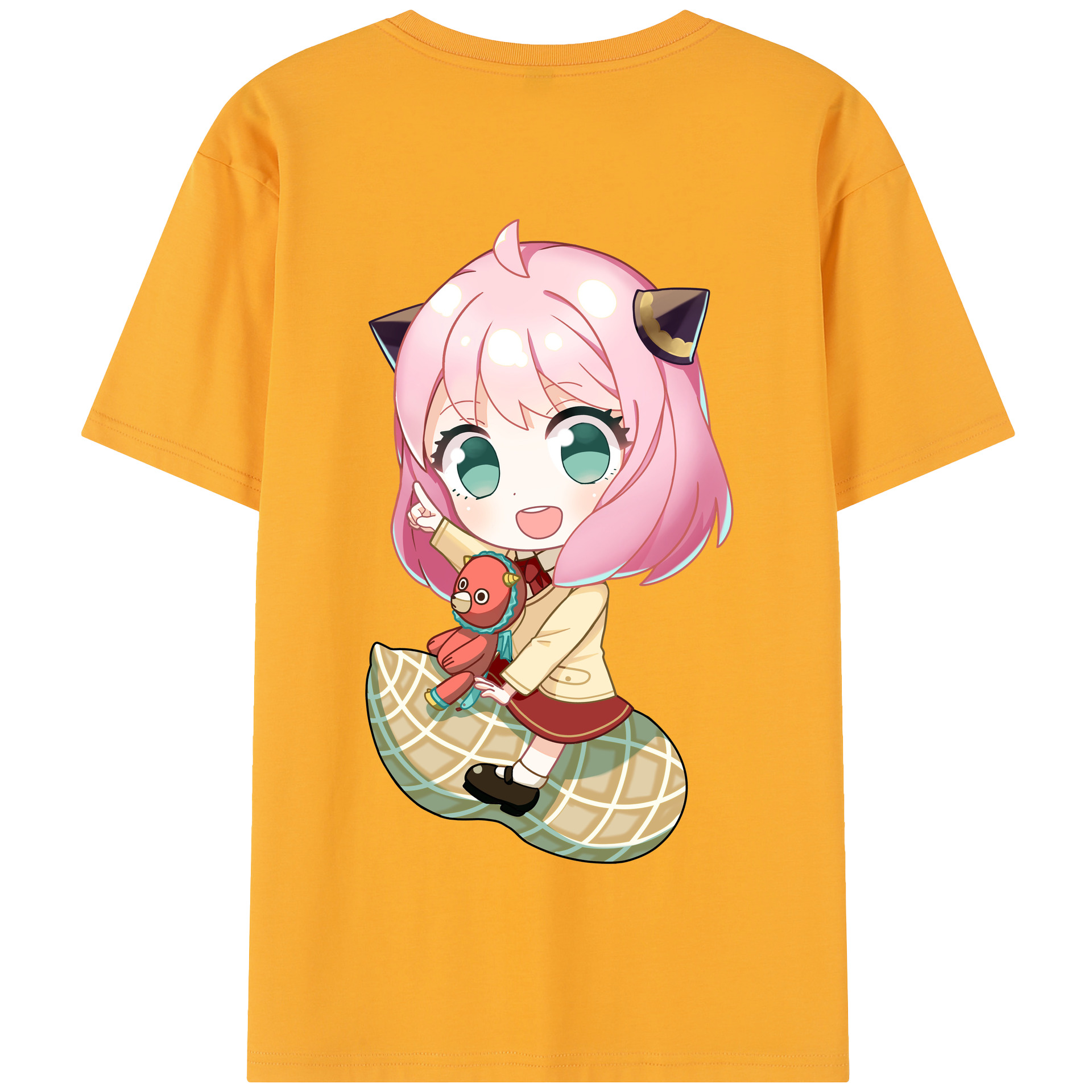 （画像用） SPY×FAMILY间谍家家酒 綿100％半袖Tシャツ（背面プリント）