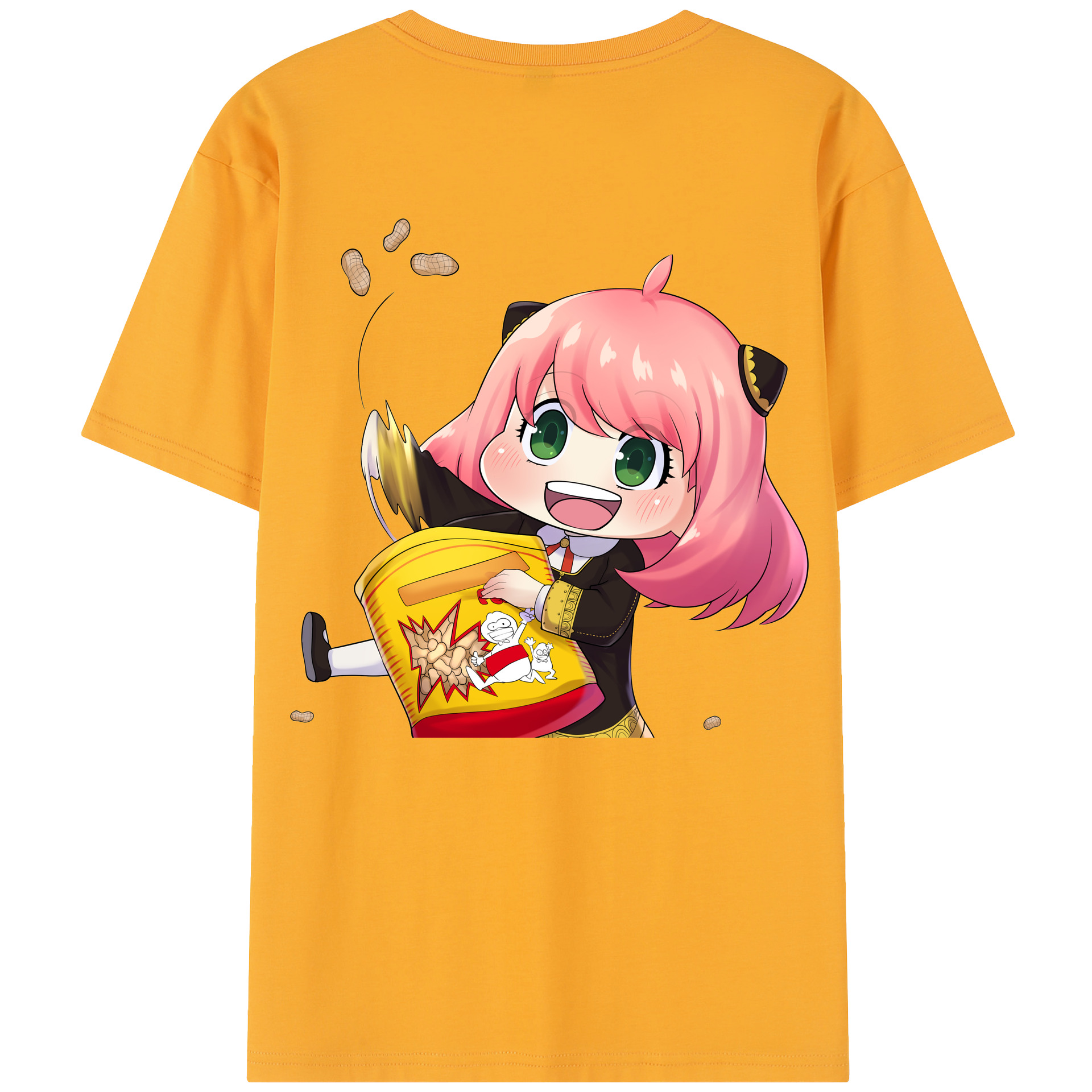 （画像用） SPY×FAMILY间谍家家酒 綿100％半袖Tシャツ（背面プリント）