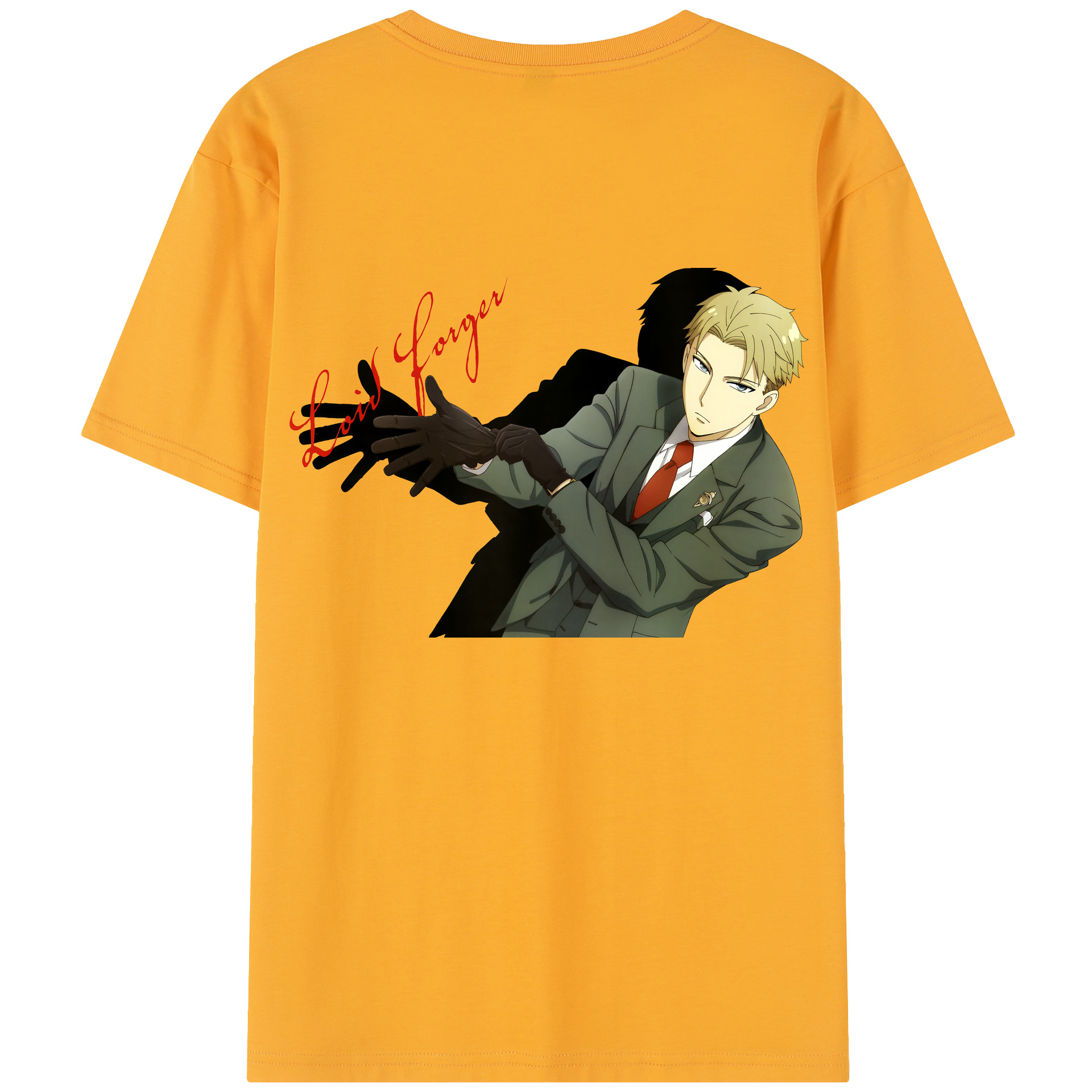 （画像用） SPY×FAMILY间谍家家酒 綿100％半袖Tシャツ（背面プリント）