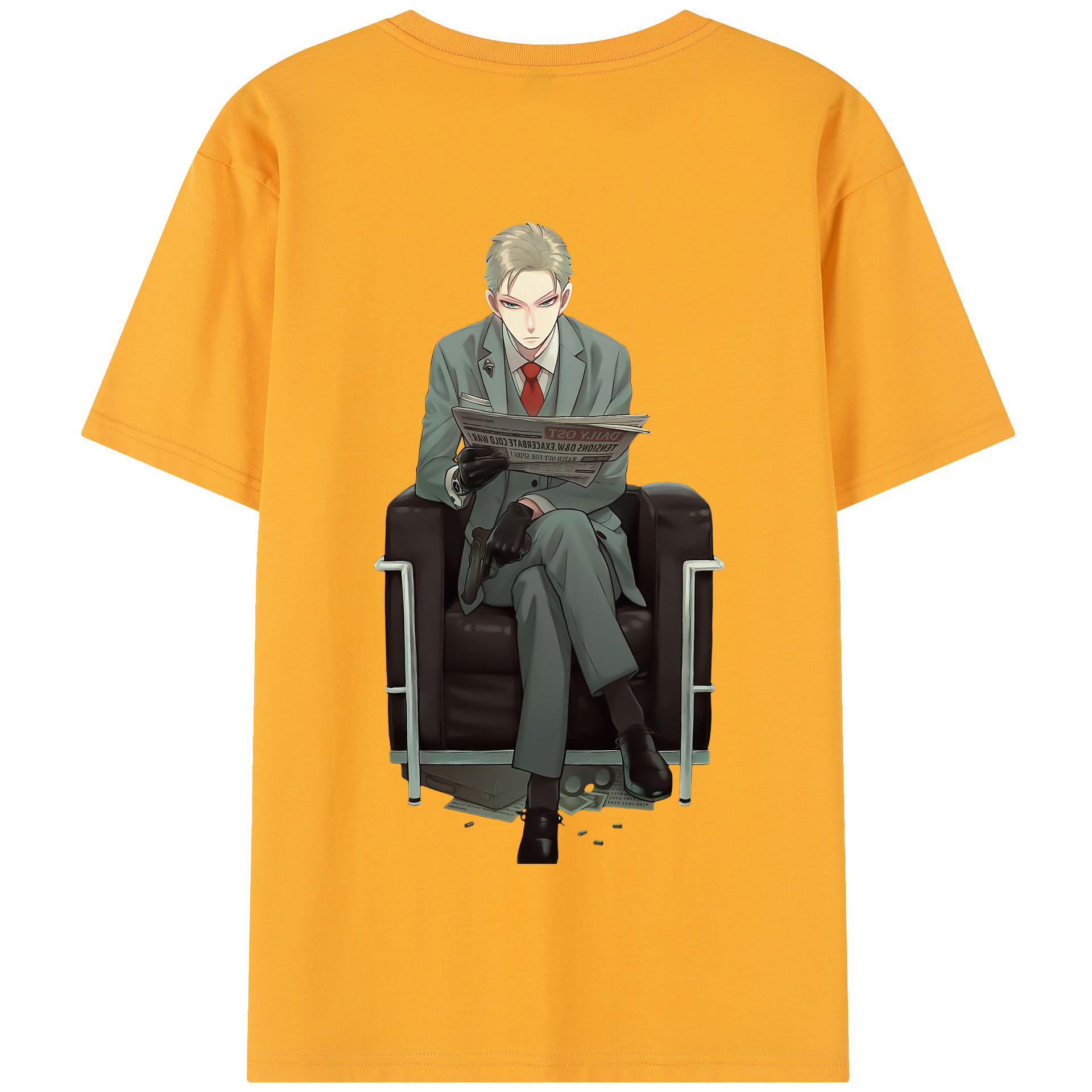 （画像用） SPY×FAMILY间谍家家酒 綿100％半袖Tシャツ（背面プリント）