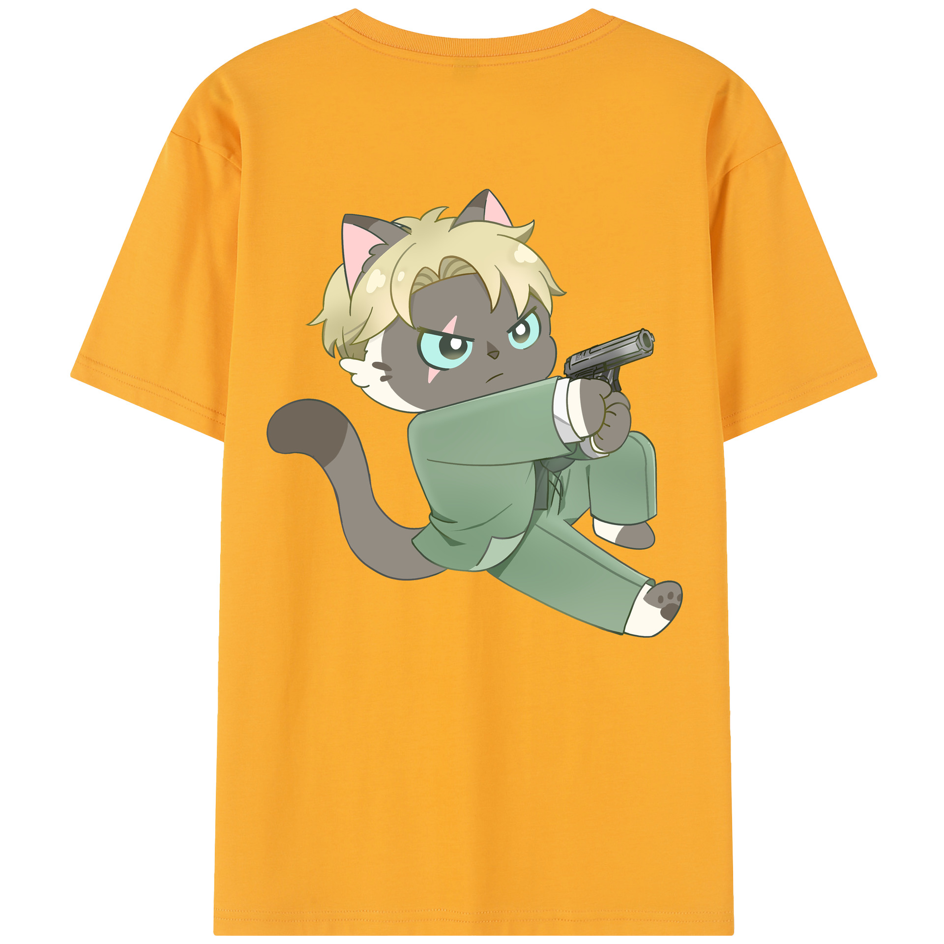 （画像用） SPY×FAMILY间谍家家酒 綿100％半袖Tシャツ（背面プリント）