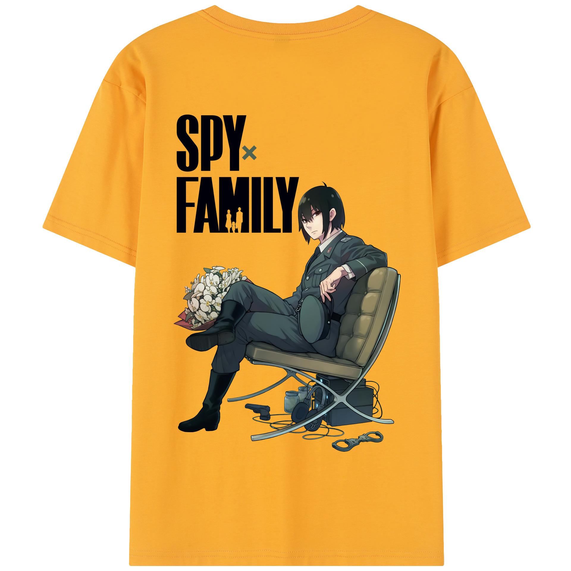 （画像用） SPY×FAMILY间谍家家酒 綿100％半袖Tシャツ（背面プリント）