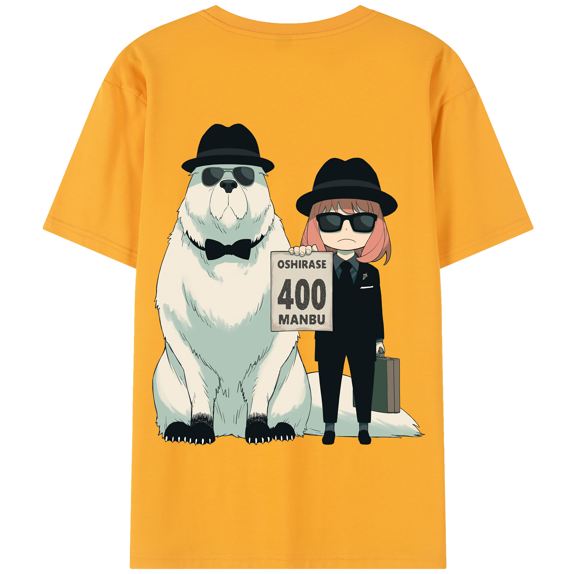 （画像用） SPY×FAMILY间谍家家酒 綿100％半袖Tシャツ（背面プリント）