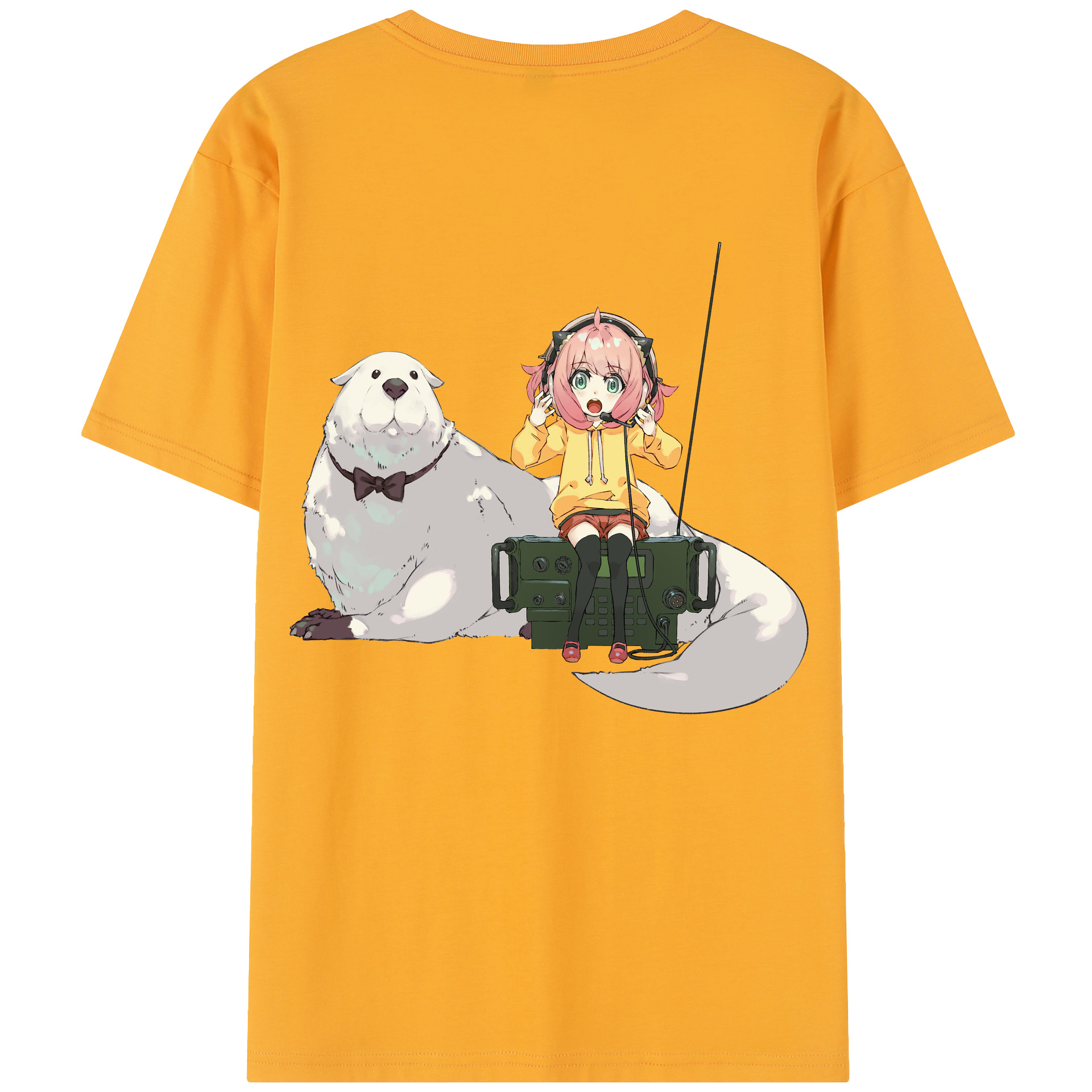 （画像用） SPY×FAMILY间谍家家酒 綿100％半袖Tシャツ（背面プリント）