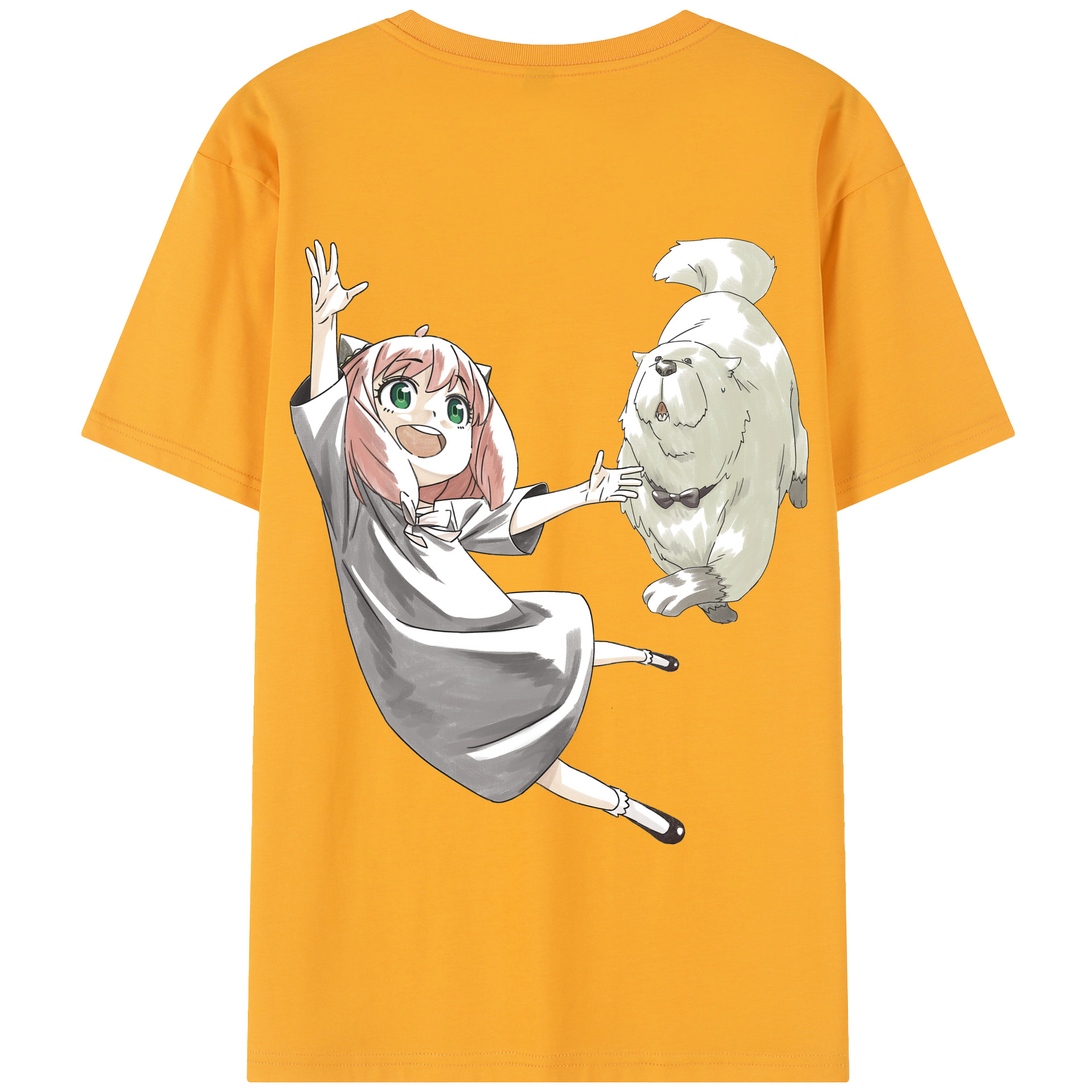 （画像用） SPY×FAMILY间谍家家酒 綿100％半袖Tシャツ（背面プリント）