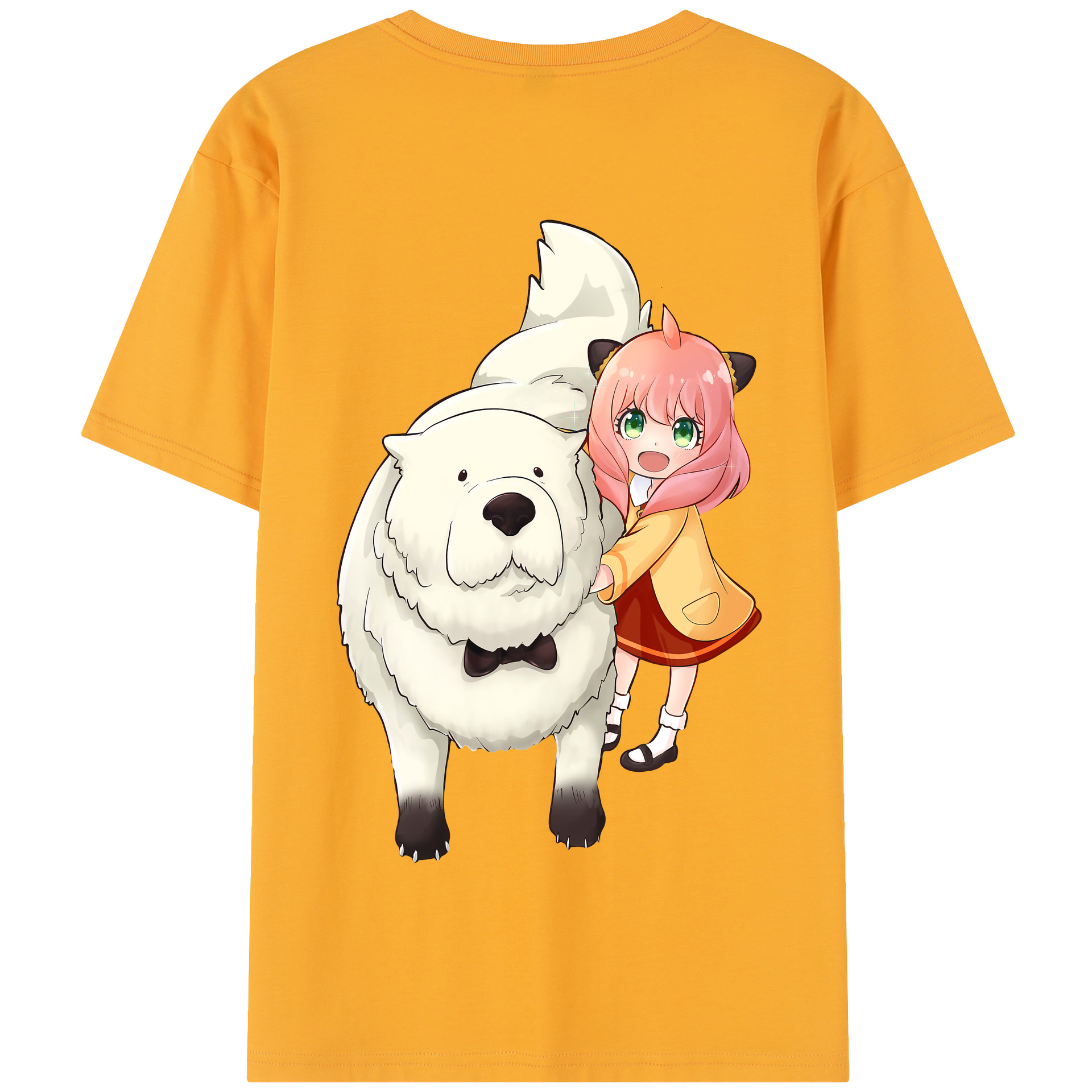 （画像用） SPY×FAMILY间谍家家酒 綿100％半袖Tシャツ（背面プリント）
