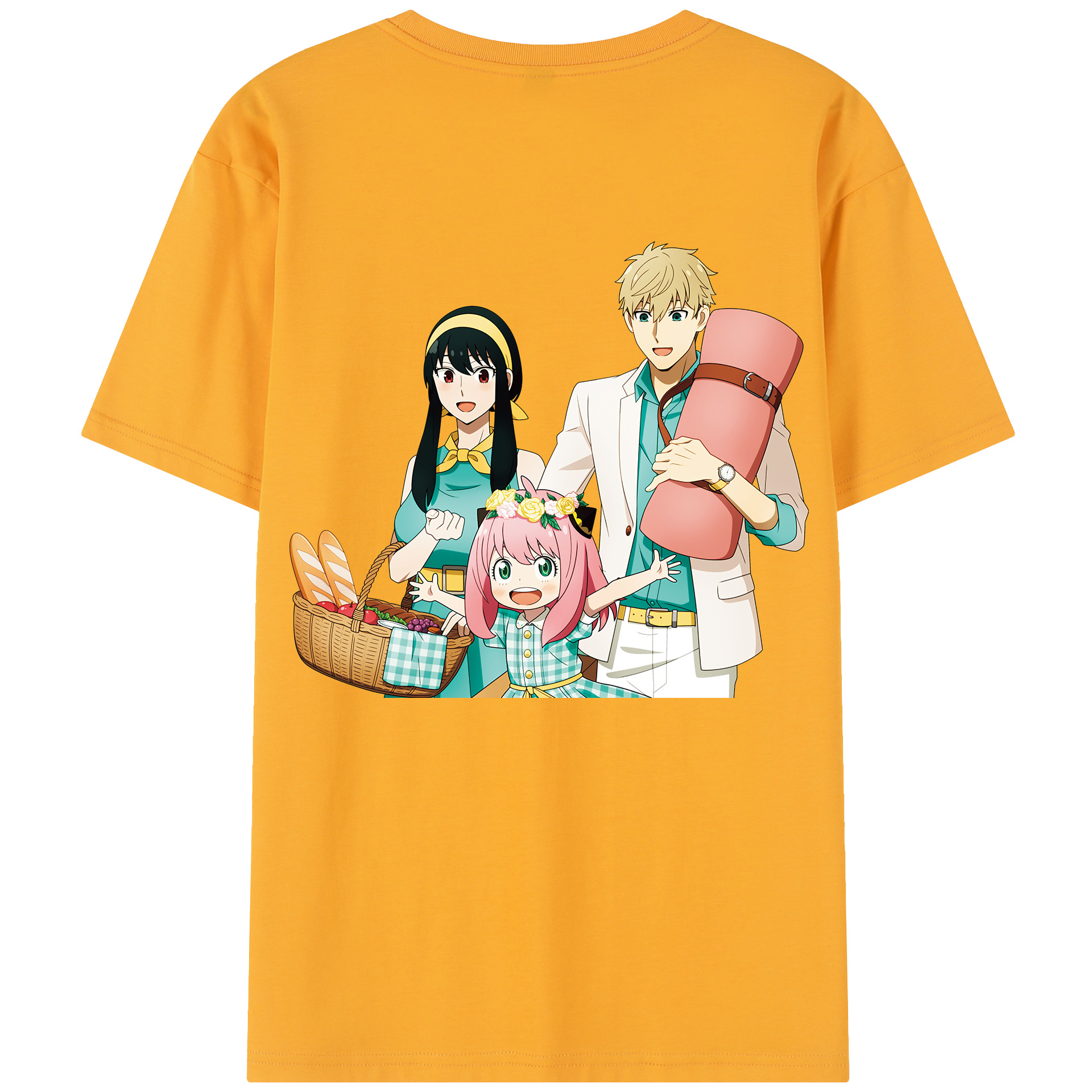 （画像用） SPY×FAMILY间谍家家酒 綿100％半袖Tシャツ（背面プリント）