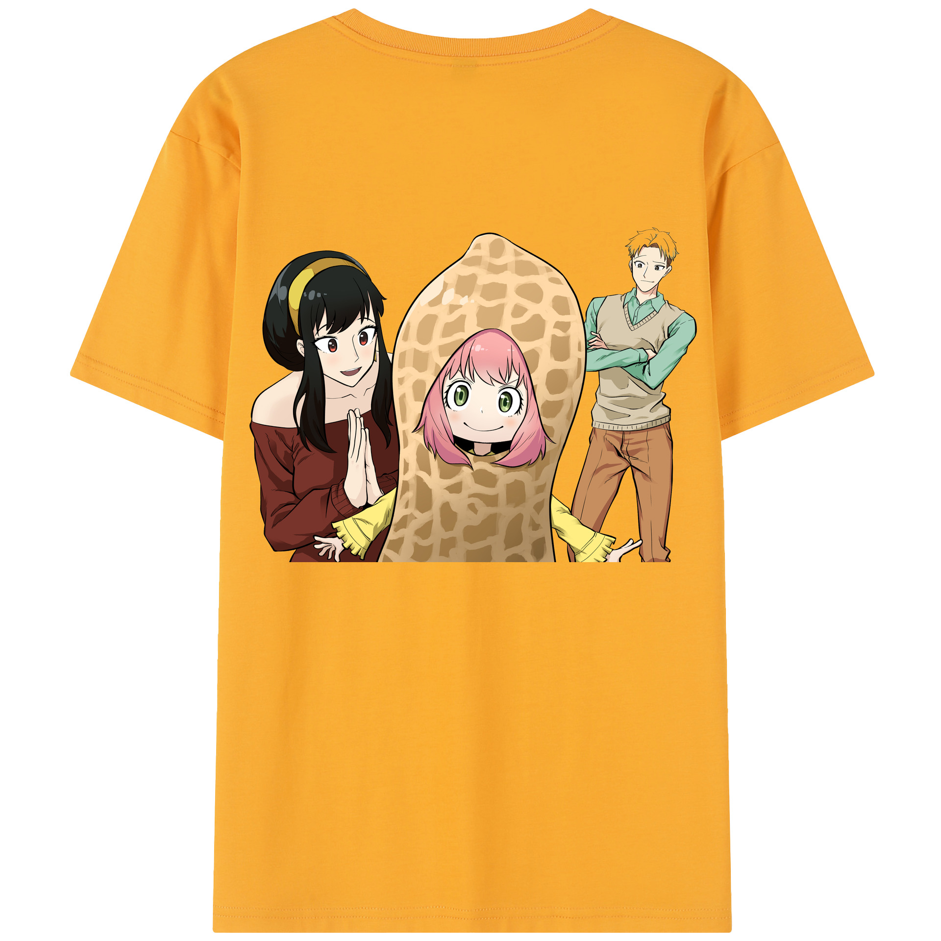 （画像用） SPY×FAMILY间谍家家酒 綿100％半袖Tシャツ（背面プリント）