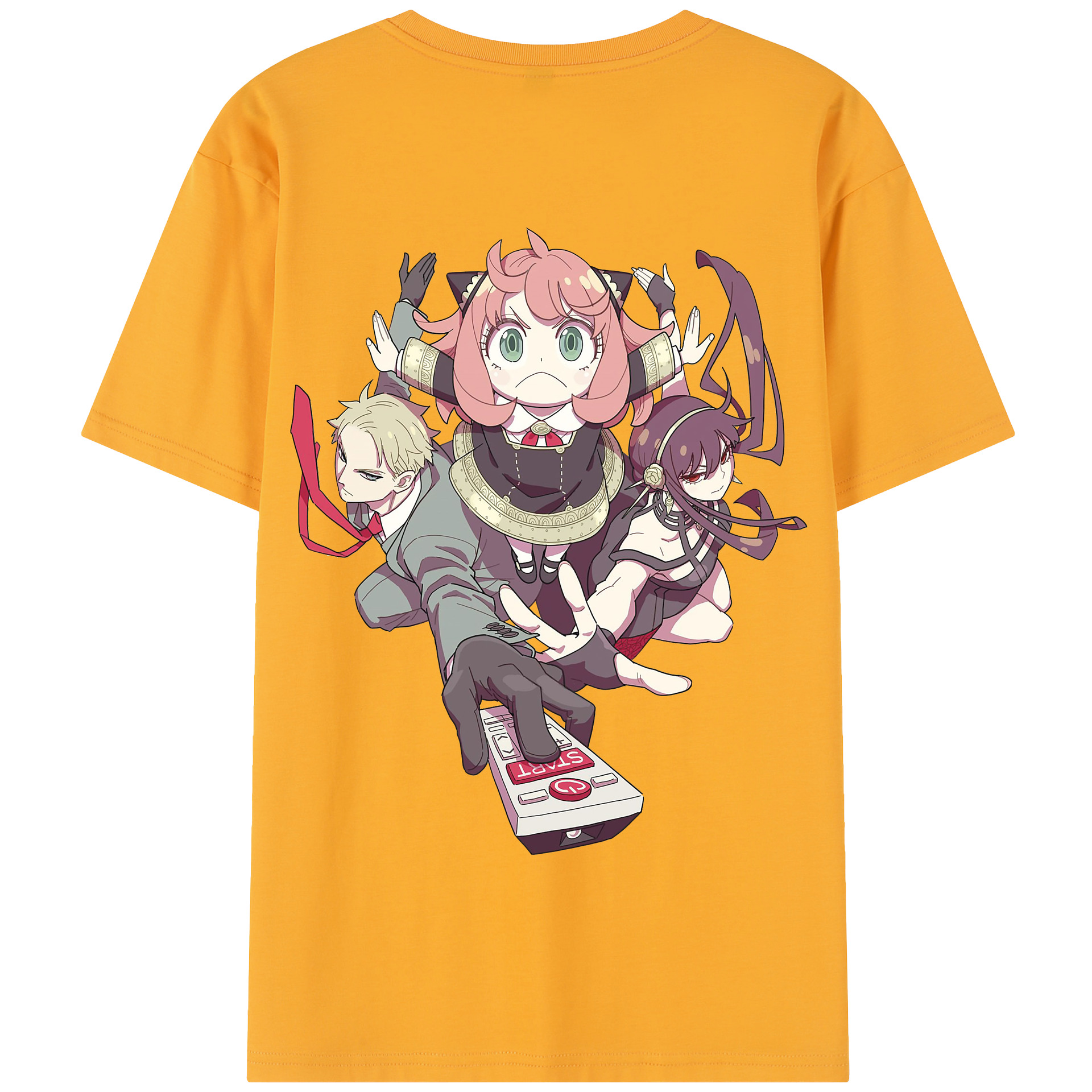 （画像用） SPY×FAMILY间谍家家酒 綿100％半袖Tシャツ（背面プリント）