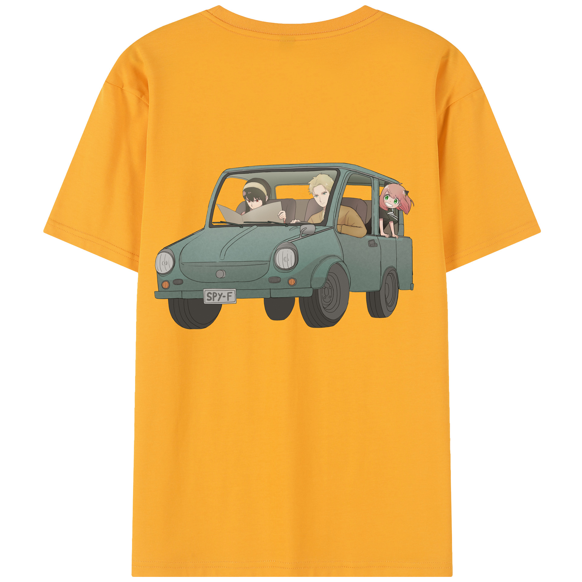 （画像用） SPY×FAMILY间谍家家酒 綿100％半袖Tシャツ（背面プリント）