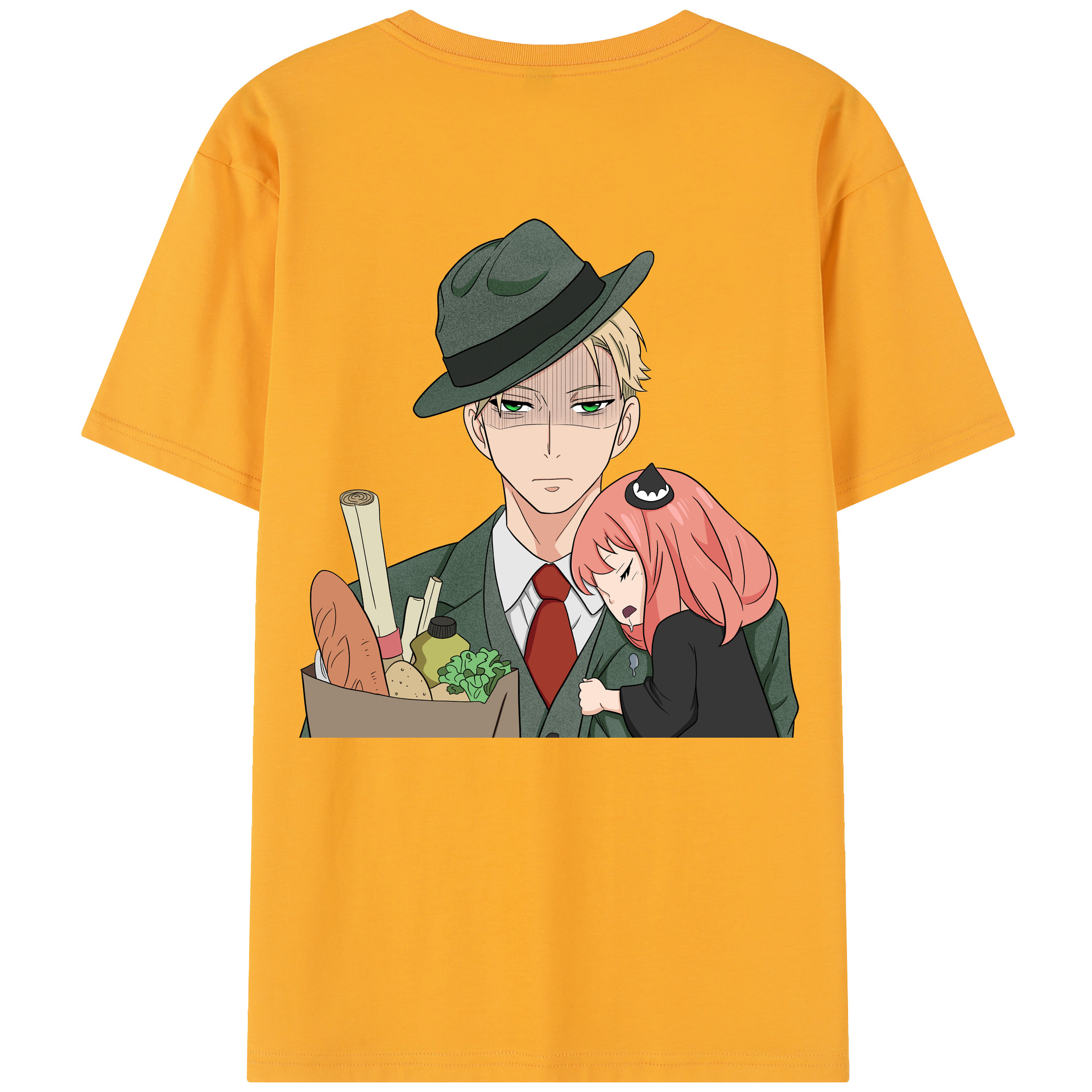 （画像用） SPY×FAMILY间谍家家酒 綿100％半袖Tシャツ（背面プリント）