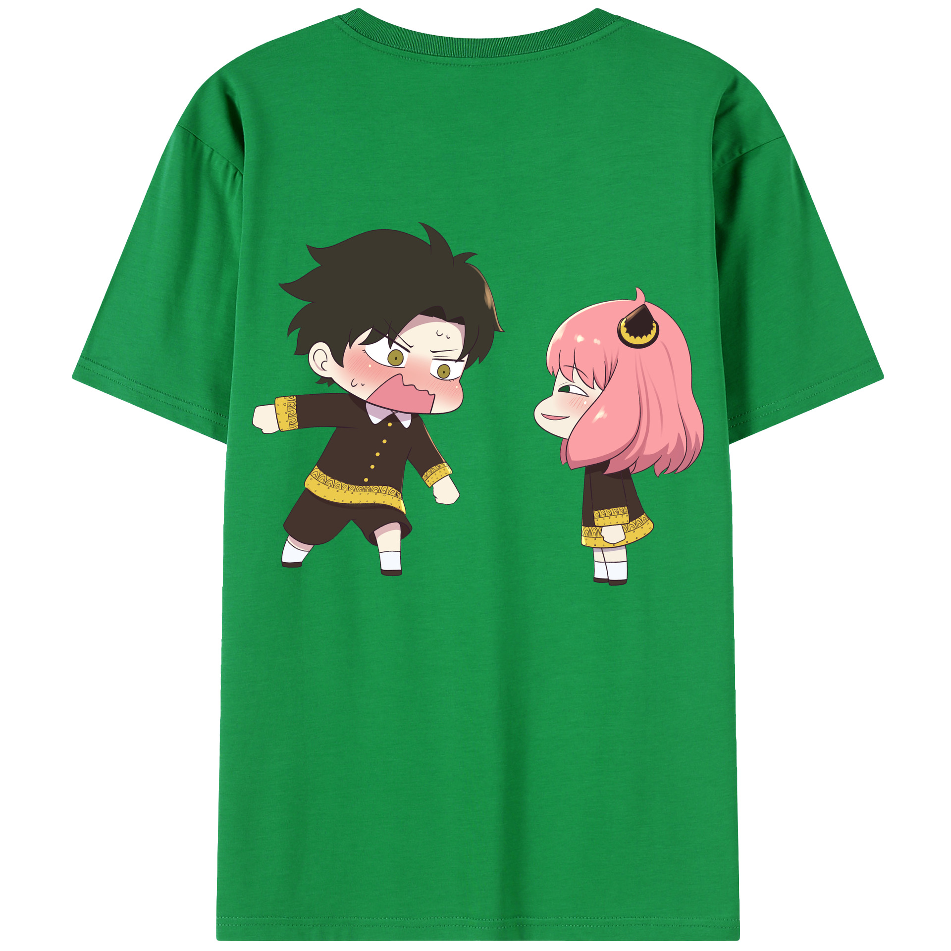 （画像用） SPY×FAMILY间谍家家酒 綿100％半袖Tシャツ（背面プリント）