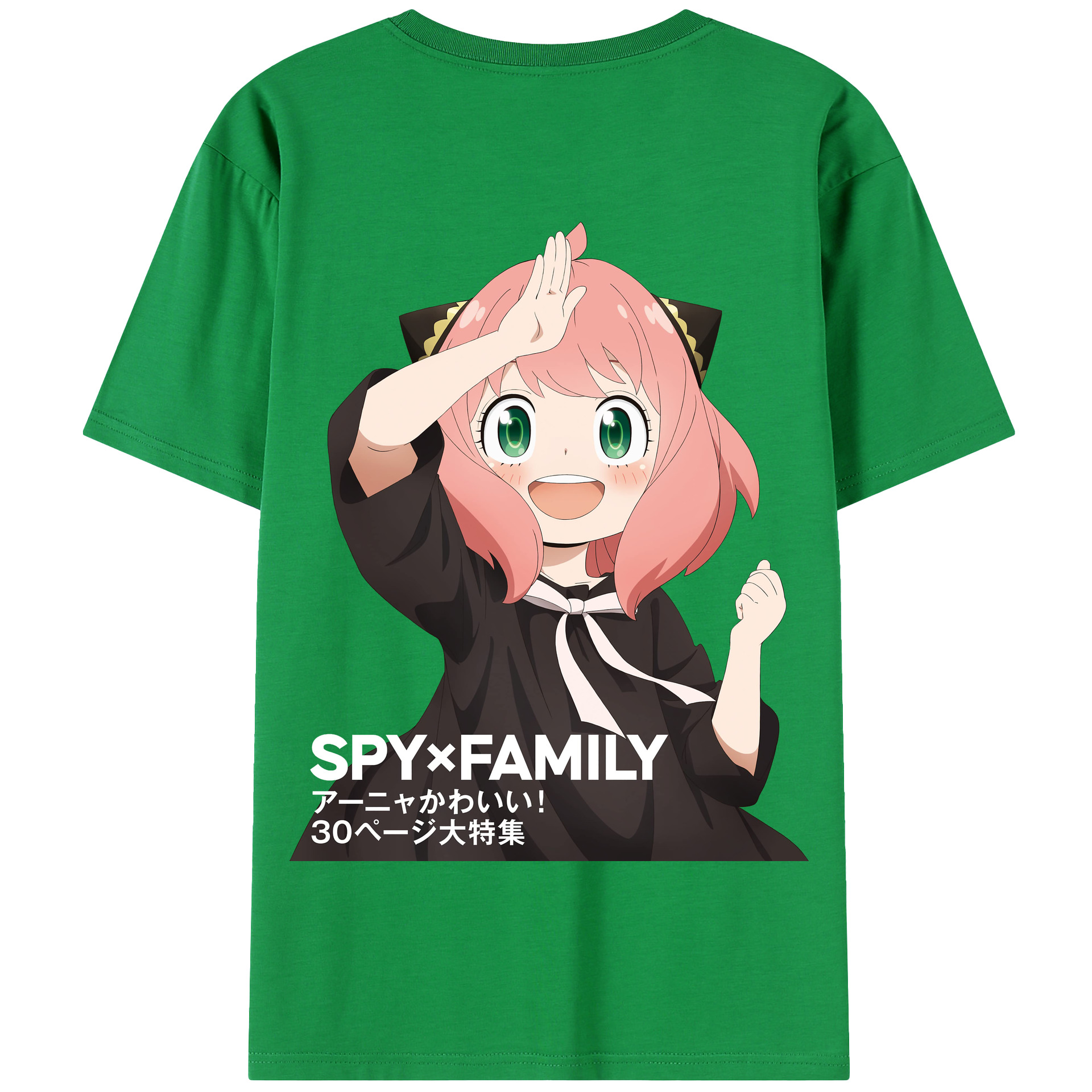 （画像用） SPY×FAMILY间谍家家酒 綿100％半袖Tシャツ（背面プリント）