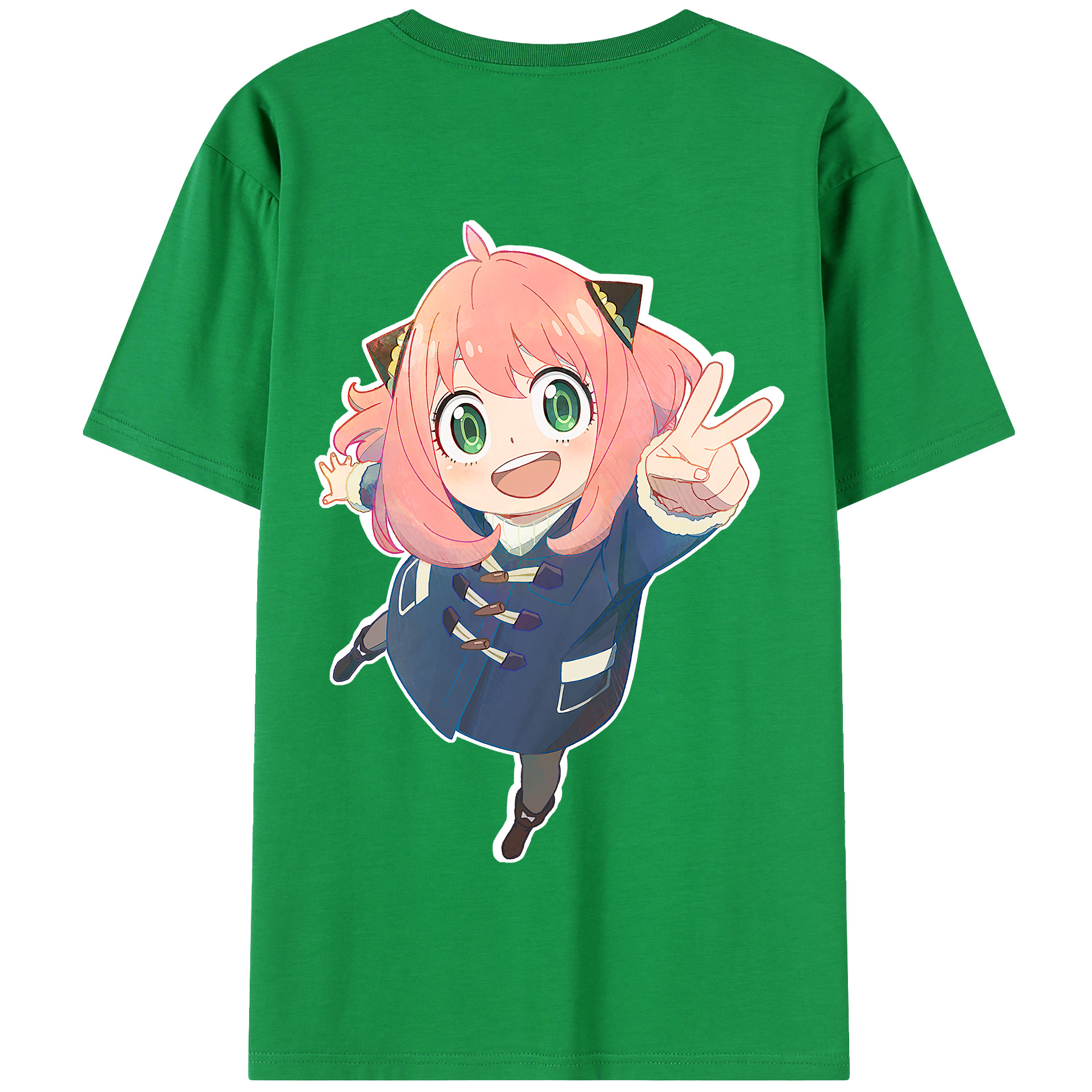 （画像用） SPY×FAMILY间谍家家酒 綿100％半袖Tシャツ（背面プリント）