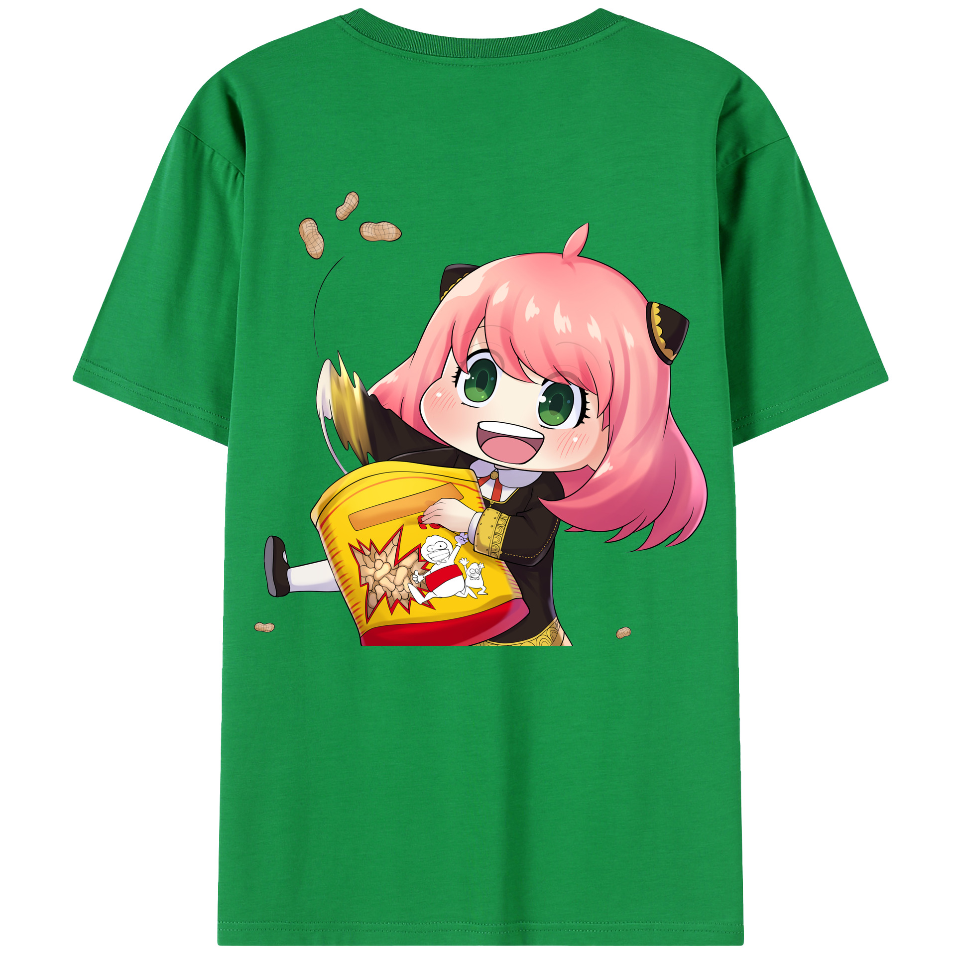 （画像用） SPY×FAMILY间谍家家酒 綿100％半袖Tシャツ（背面プリント）
