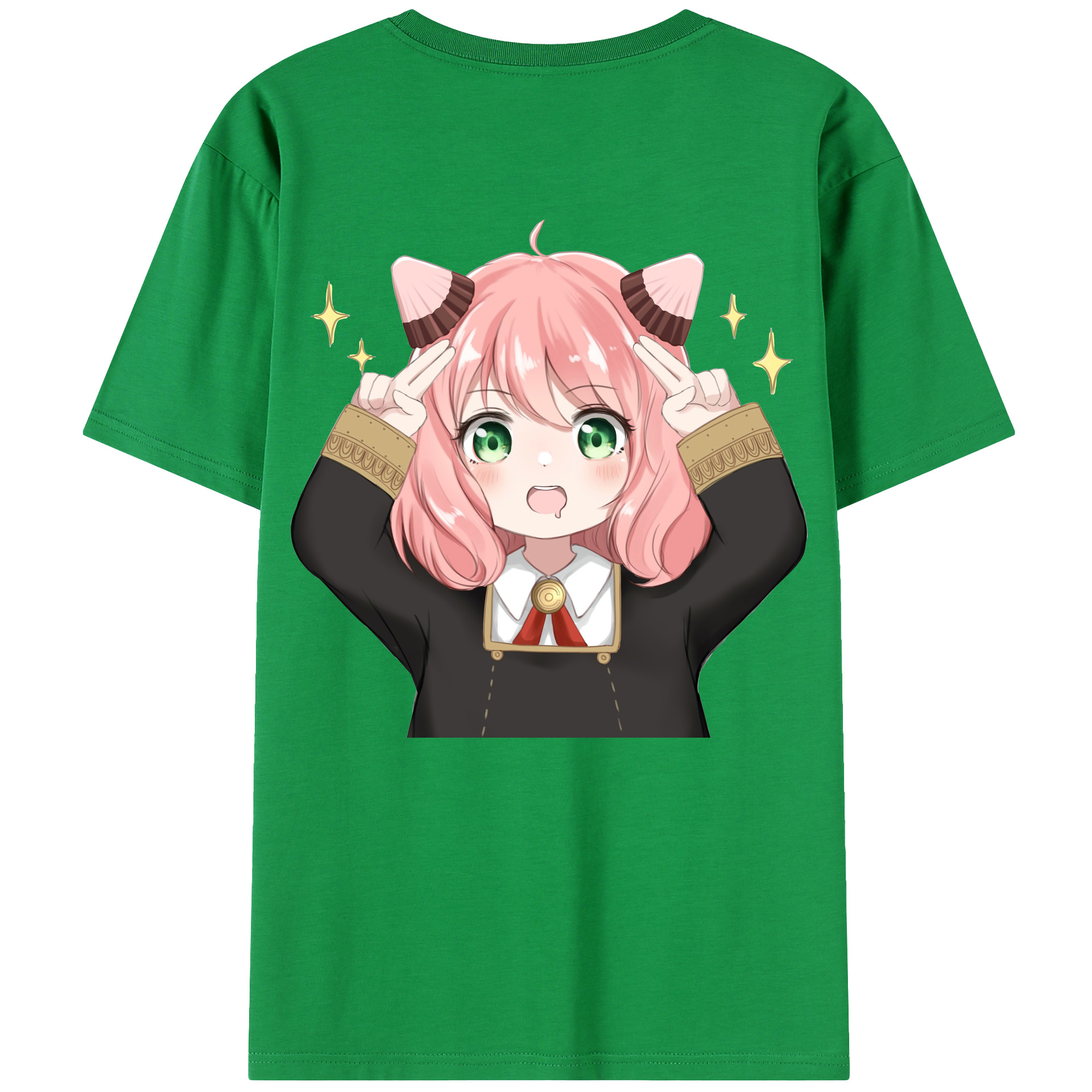 （画像用） SPY×FAMILY间谍家家酒 綿100％半袖Tシャツ（背面プリント）