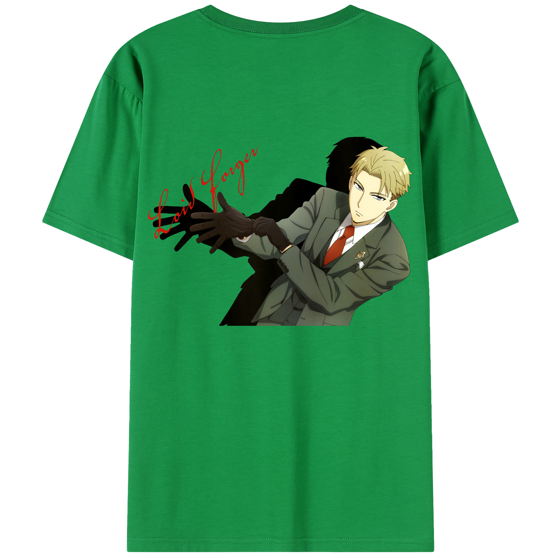 （画像用） SPY×FAMILY间谍家家酒 綿100％半袖Tシャツ（背面プリント）