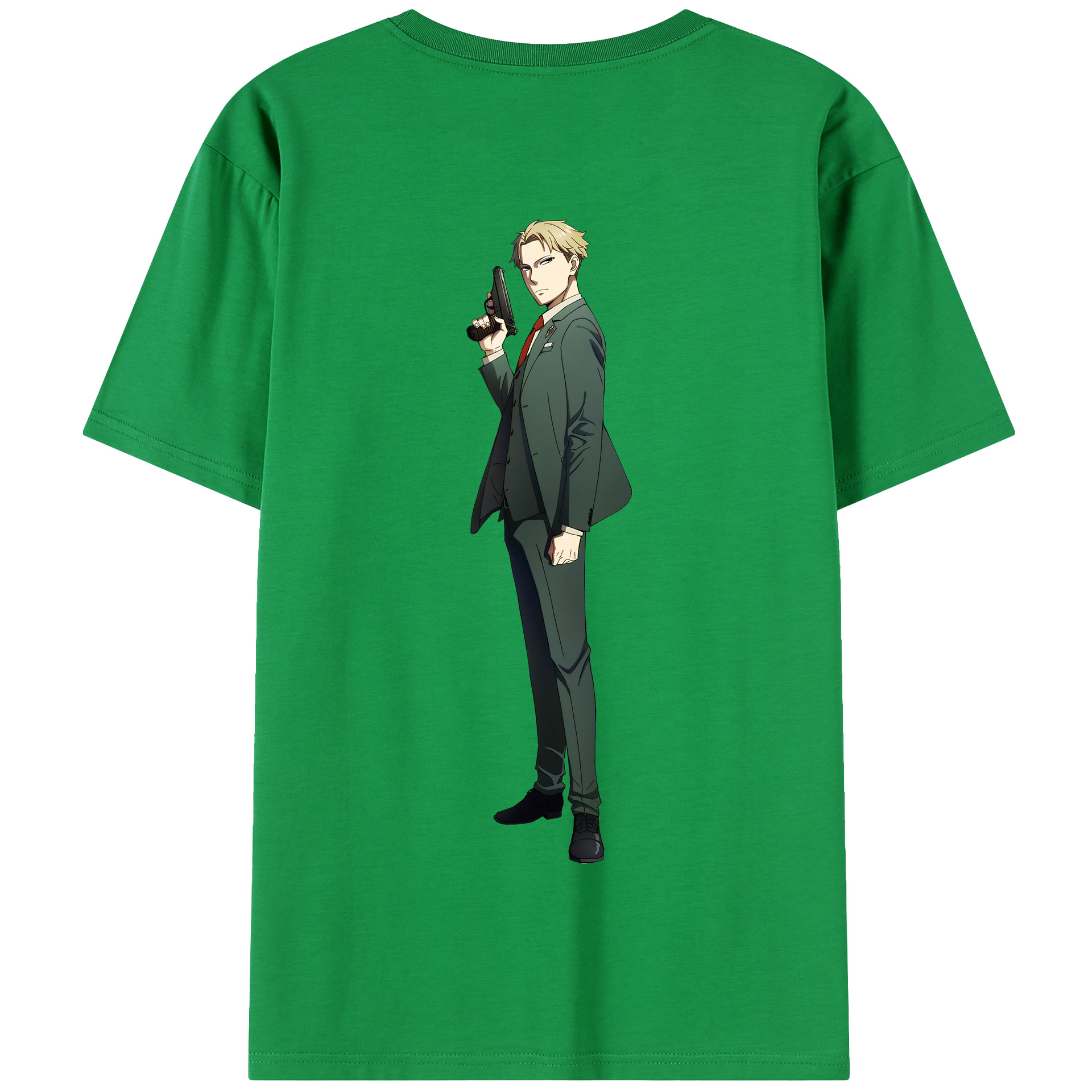 （画像用） SPY×FAMILY间谍家家酒 綿100％半袖Tシャツ（背面プリント）