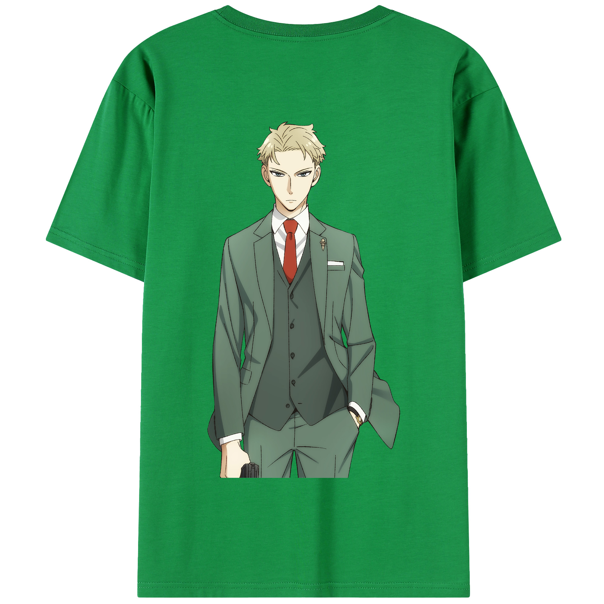 （画像用） SPY×FAMILY间谍家家酒 綿100％半袖Tシャツ（背面プリント）