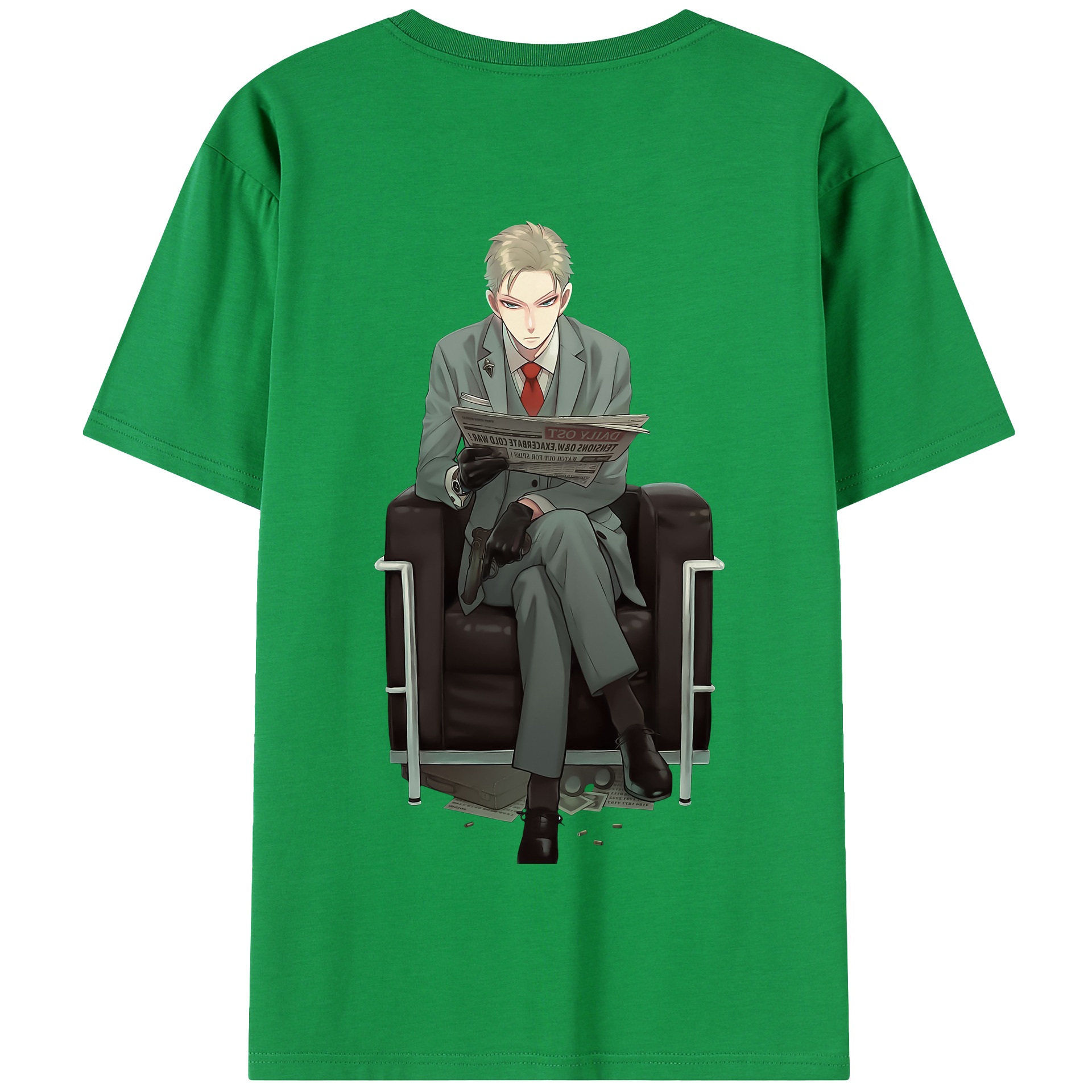 （画像用） SPY×FAMILY间谍家家酒 綿100％半袖Tシャツ（背面プリント）
