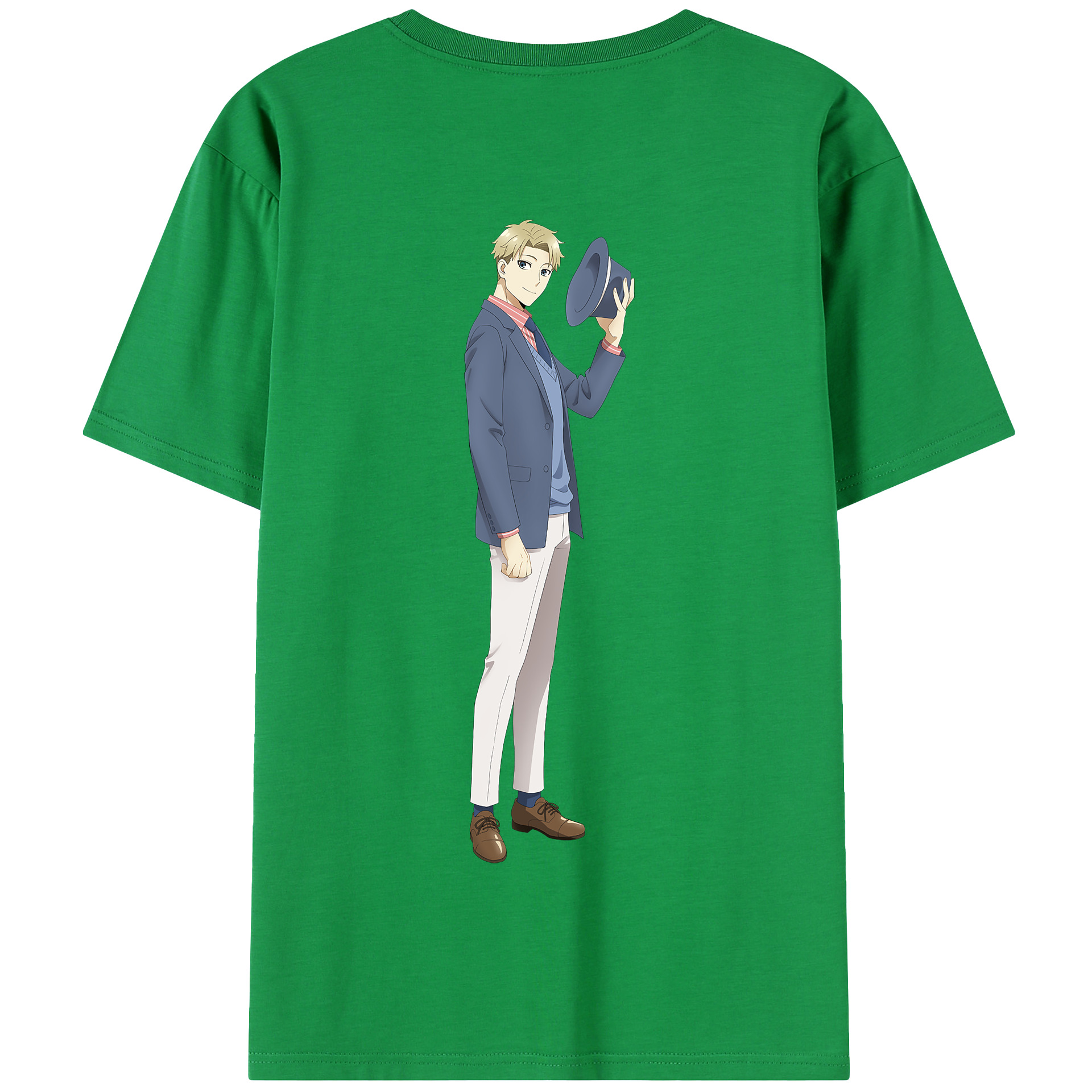 （画像用） SPY×FAMILY间谍家家酒 綿100％半袖Tシャツ（背面プリント）