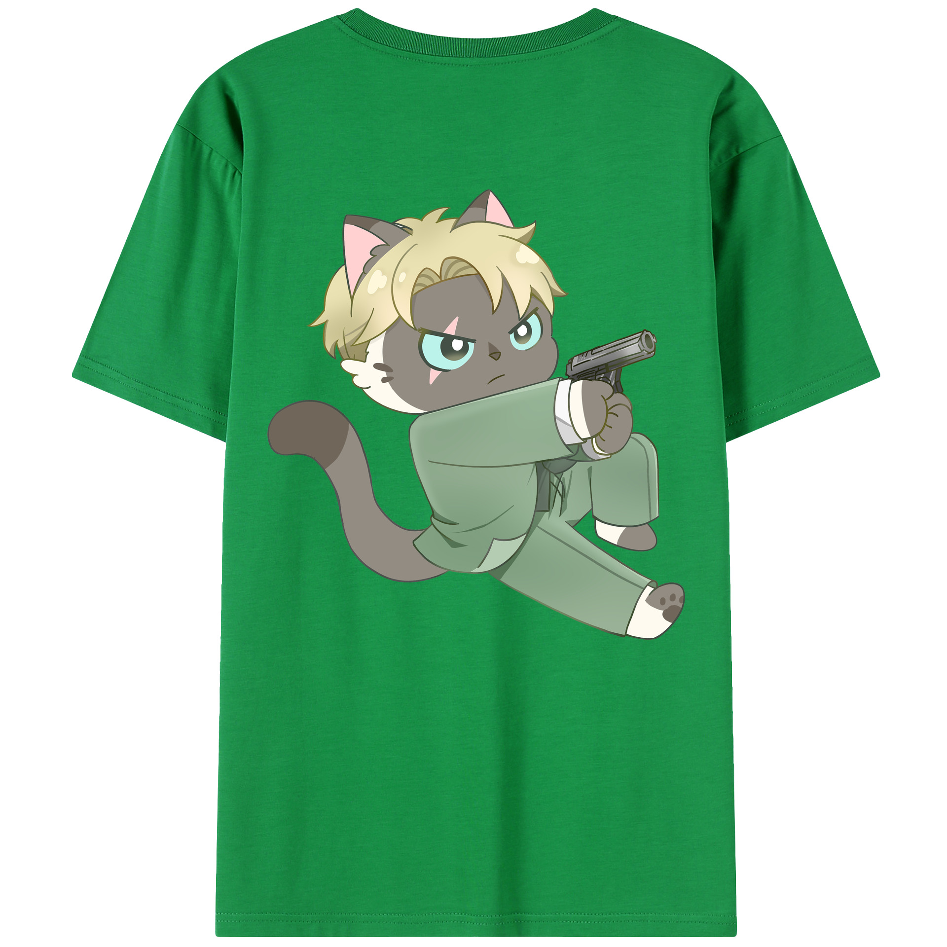 （画像用） SPY×FAMILY间谍家家酒 綿100％半袖Tシャツ（背面プリント）