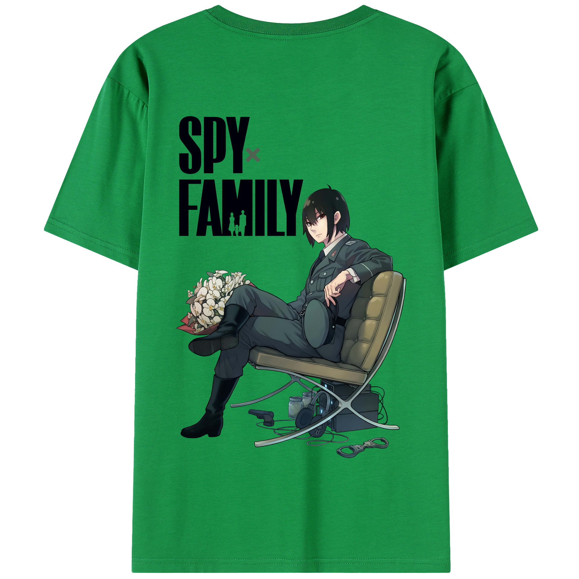 （画像用） SPY×FAMILY间谍家家酒 綿100％半袖Tシャツ（背面プリント）