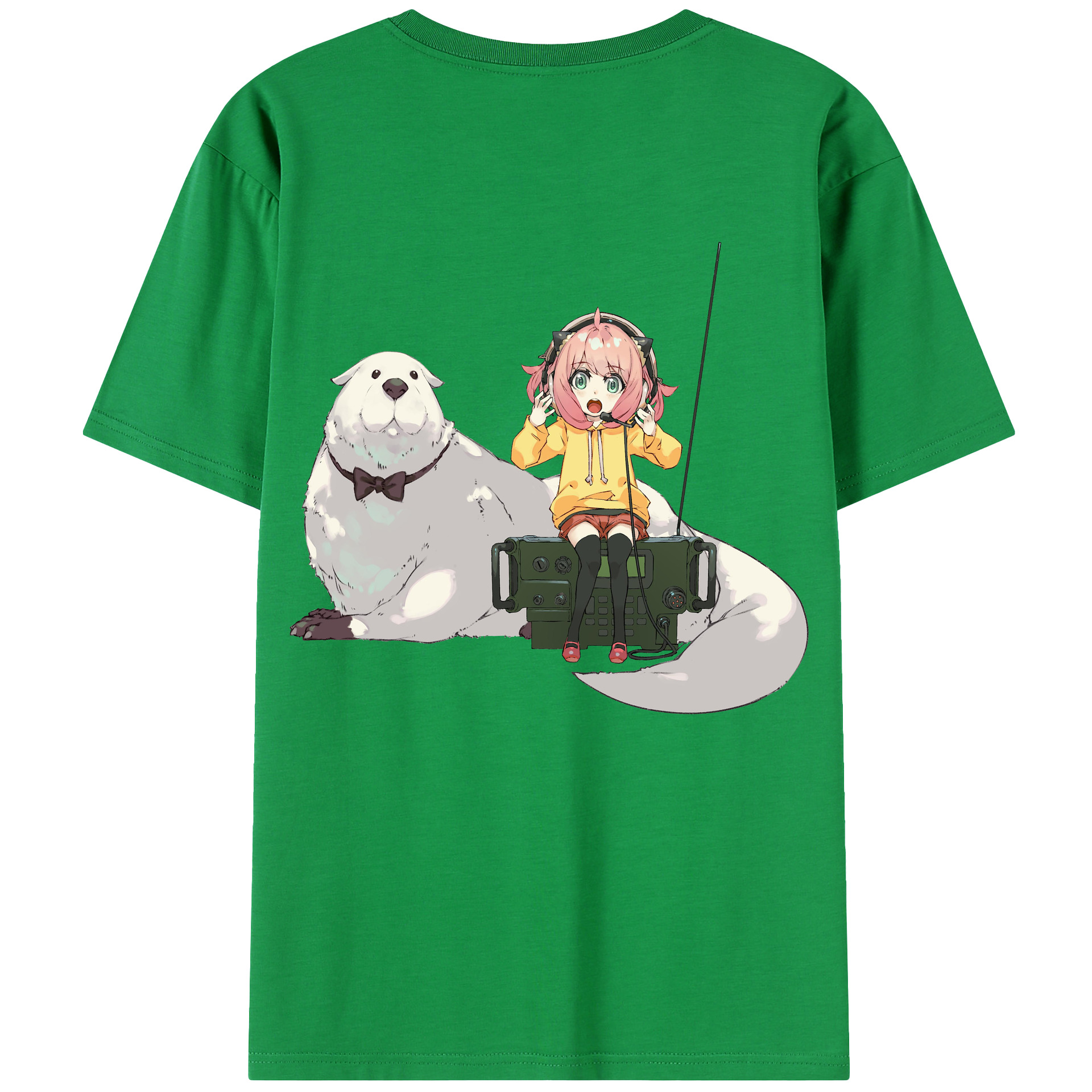 （画像用） SPY×FAMILY间谍家家酒 綿100％半袖Tシャツ（背面プリント）