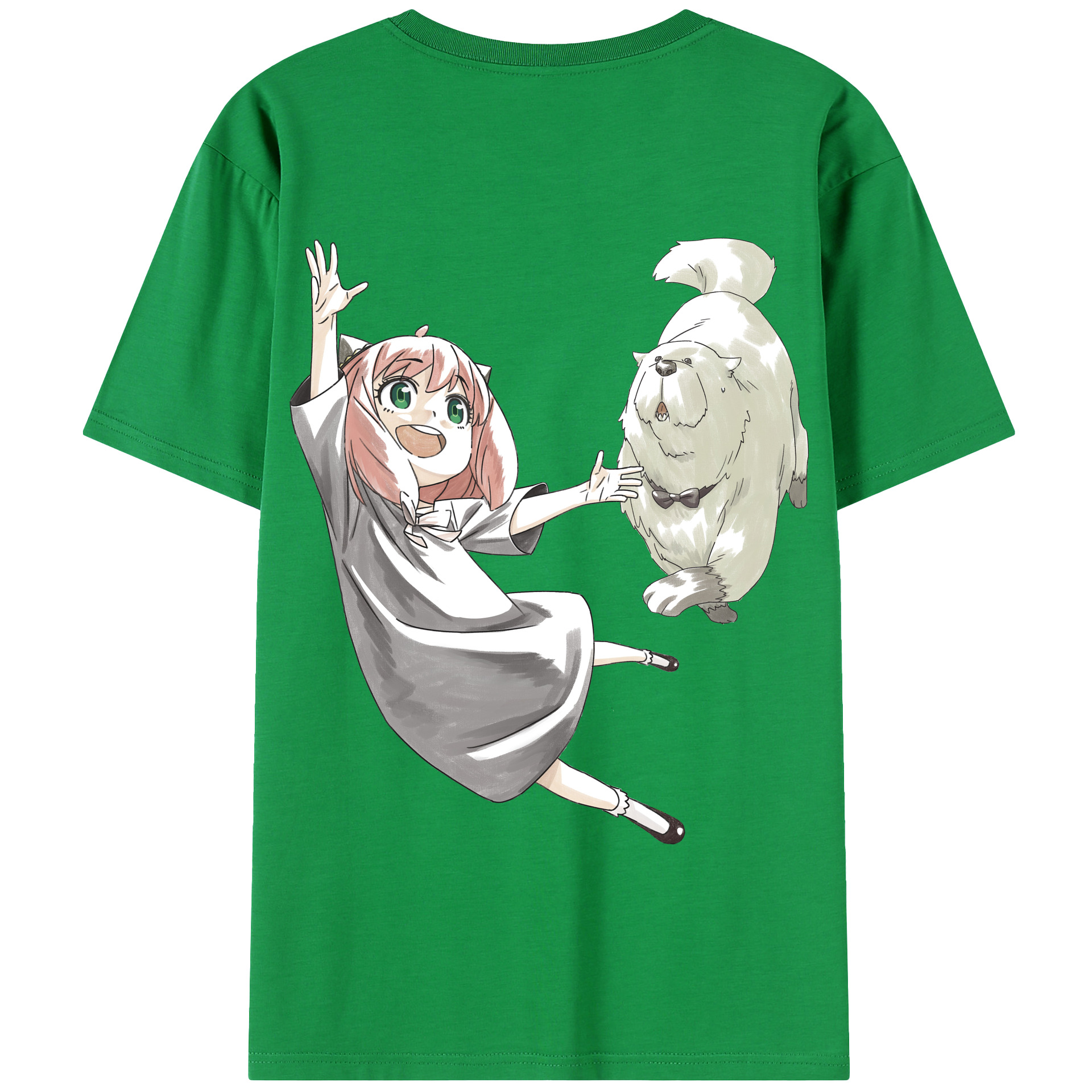 （画像用） SPY×FAMILY间谍家家酒 綿100％半袖Tシャツ（背面プリント）
