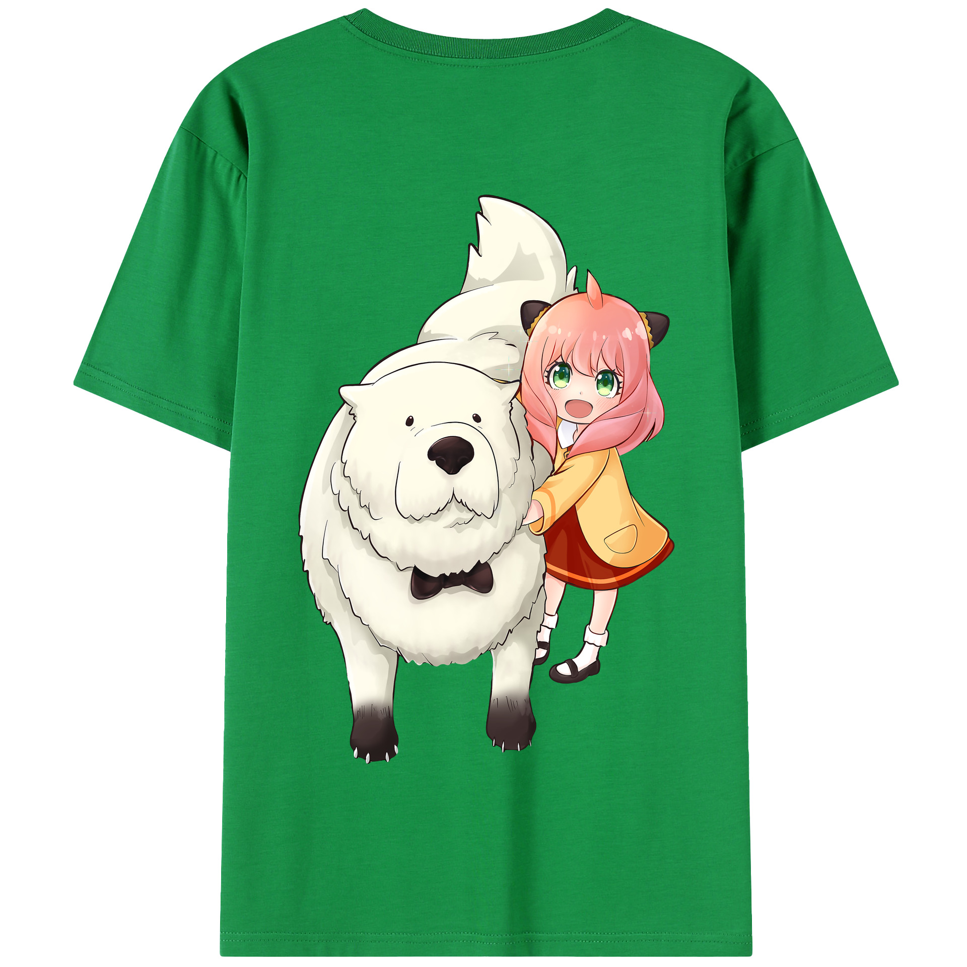 （画像用） SPY×FAMILY间谍家家酒 綿100％半袖Tシャツ（背面プリント）