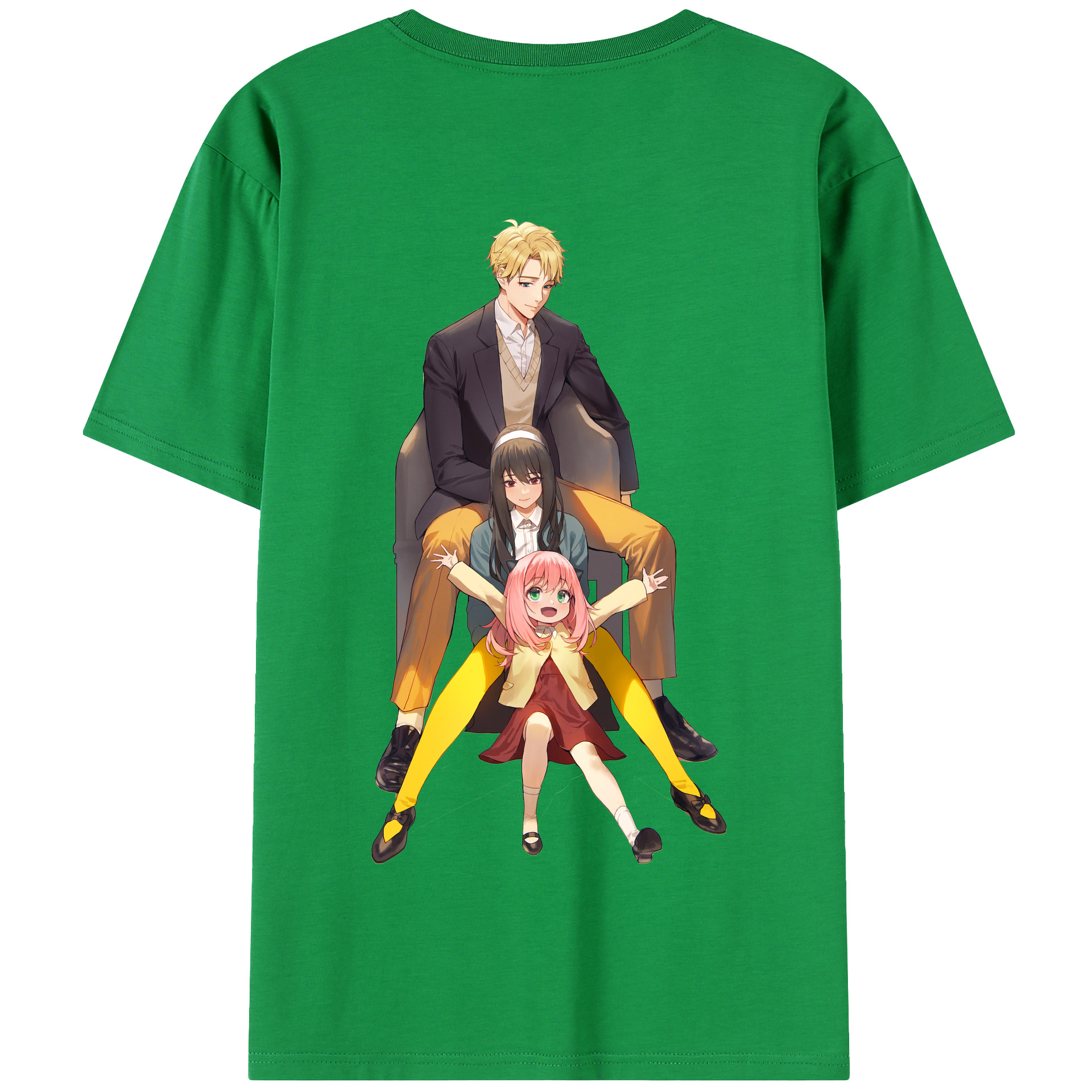 SPY×FAMILY间谍家家酒 綿100％半袖Tシャツ（背面プリント）