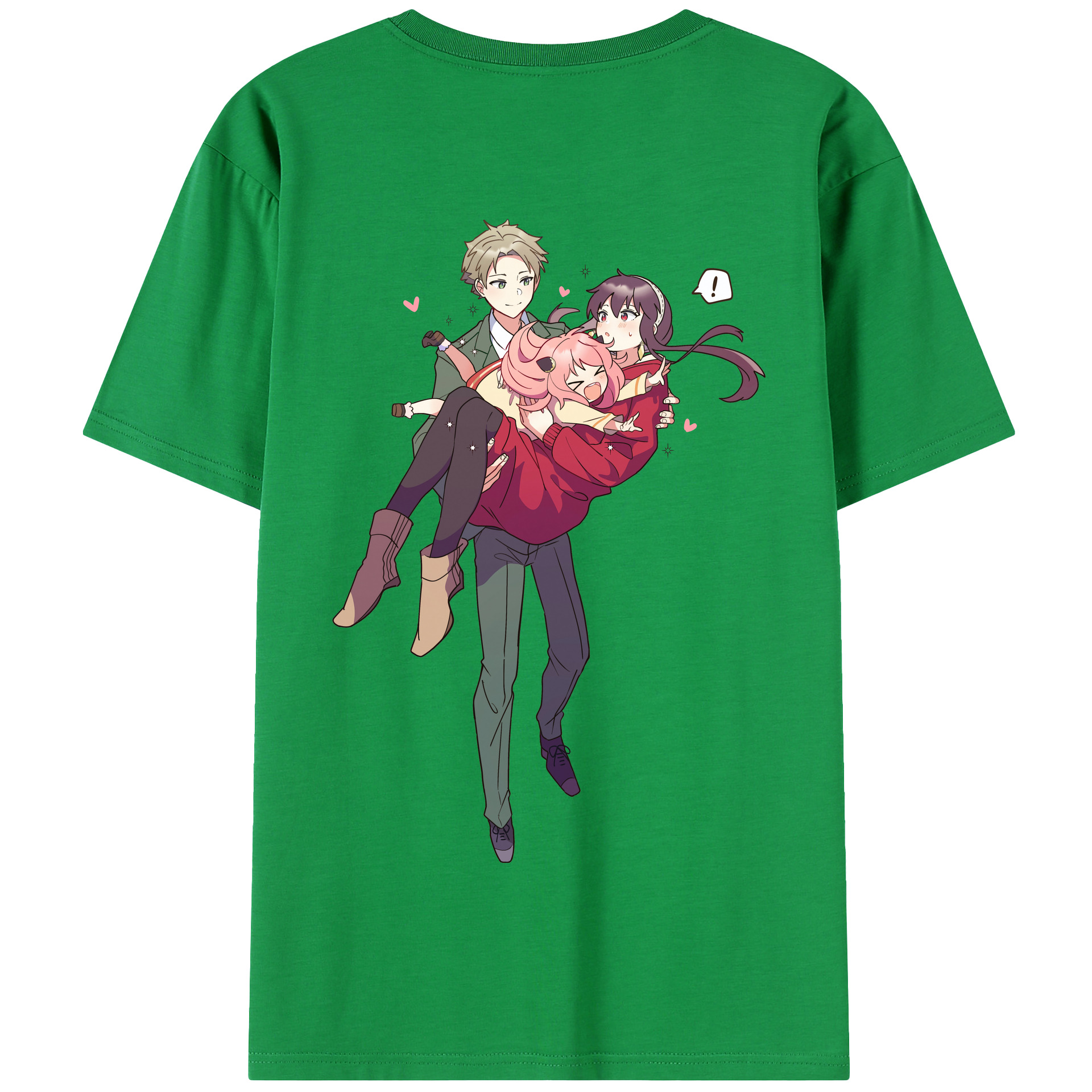 （画像用） SPY×FAMILY间谍家家酒 綿100％半袖Tシャツ（背面プリント）
