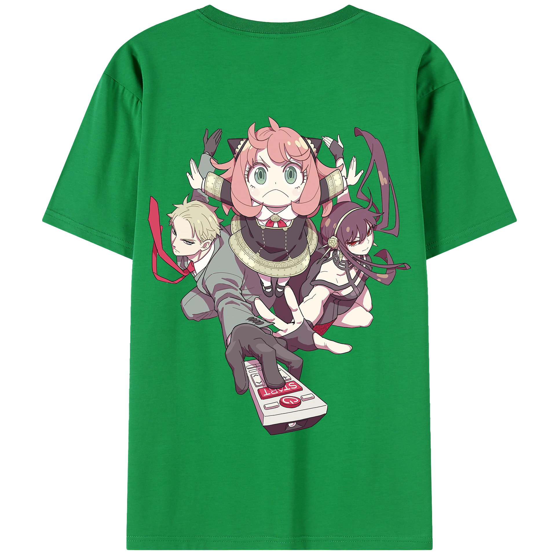 （画像用） SPY×FAMILY间谍家家酒 綿100％半袖Tシャツ（背面プリント）