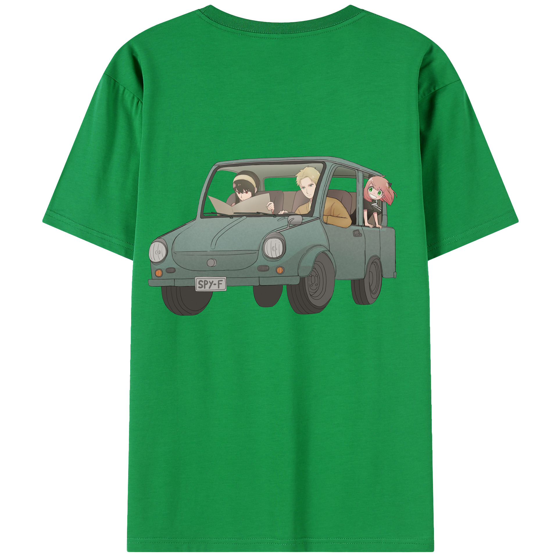 （画像用） SPY×FAMILY间谍家家酒 綿100％半袖Tシャツ（背面プリント）