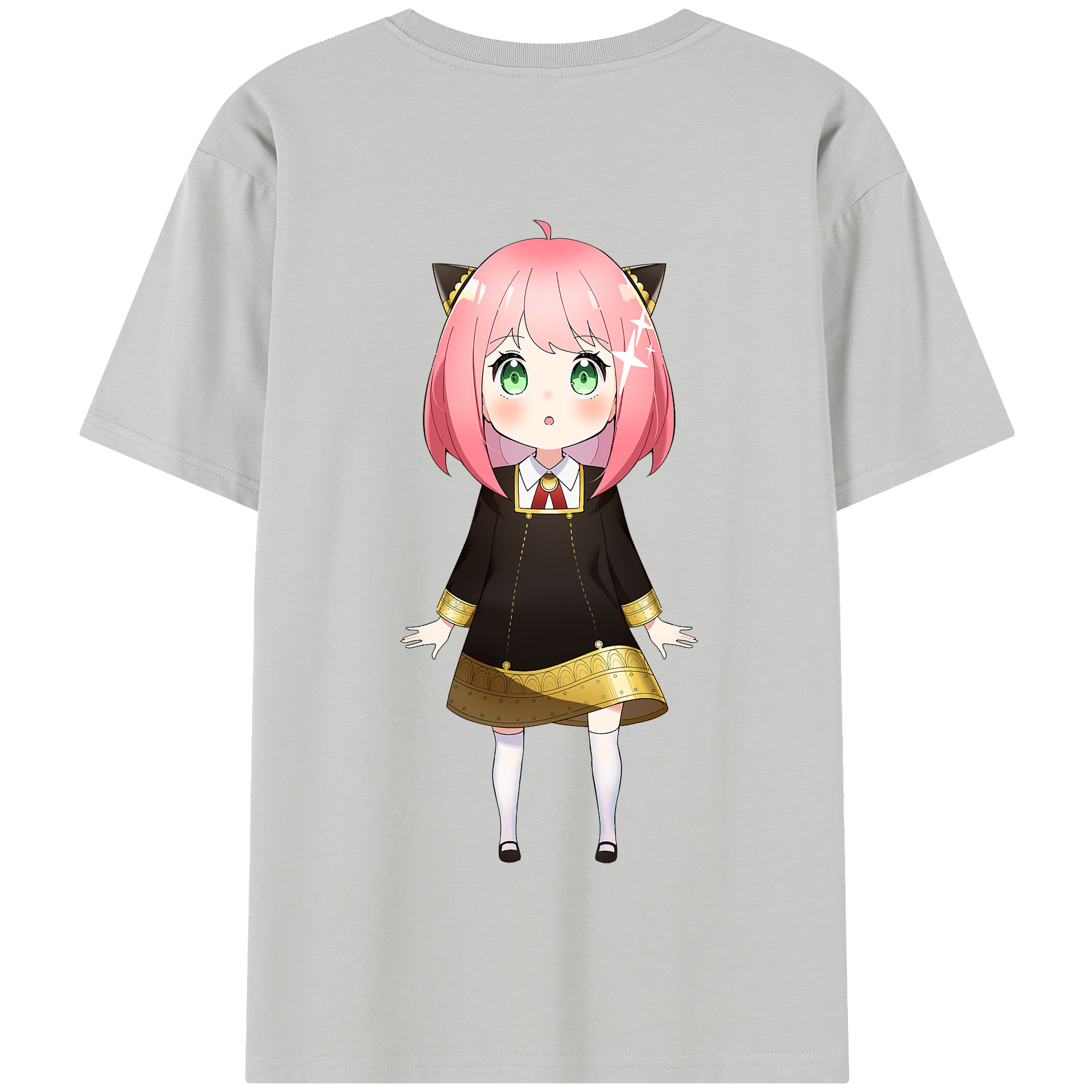 （画像用） SPY×FAMILY间谍家家酒 綿100％半袖Tシャツ（背面プリント）