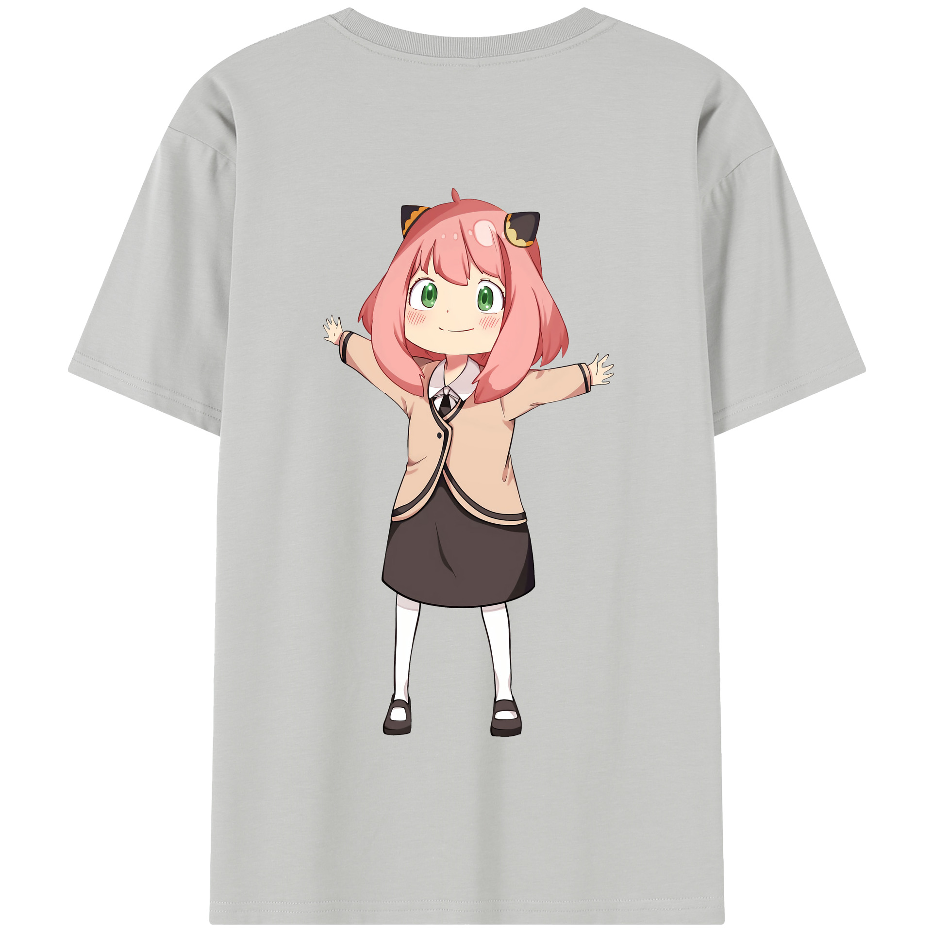（画像用） SPY×FAMILY间谍家家酒 綿100％半袖Tシャツ（背面プリント）