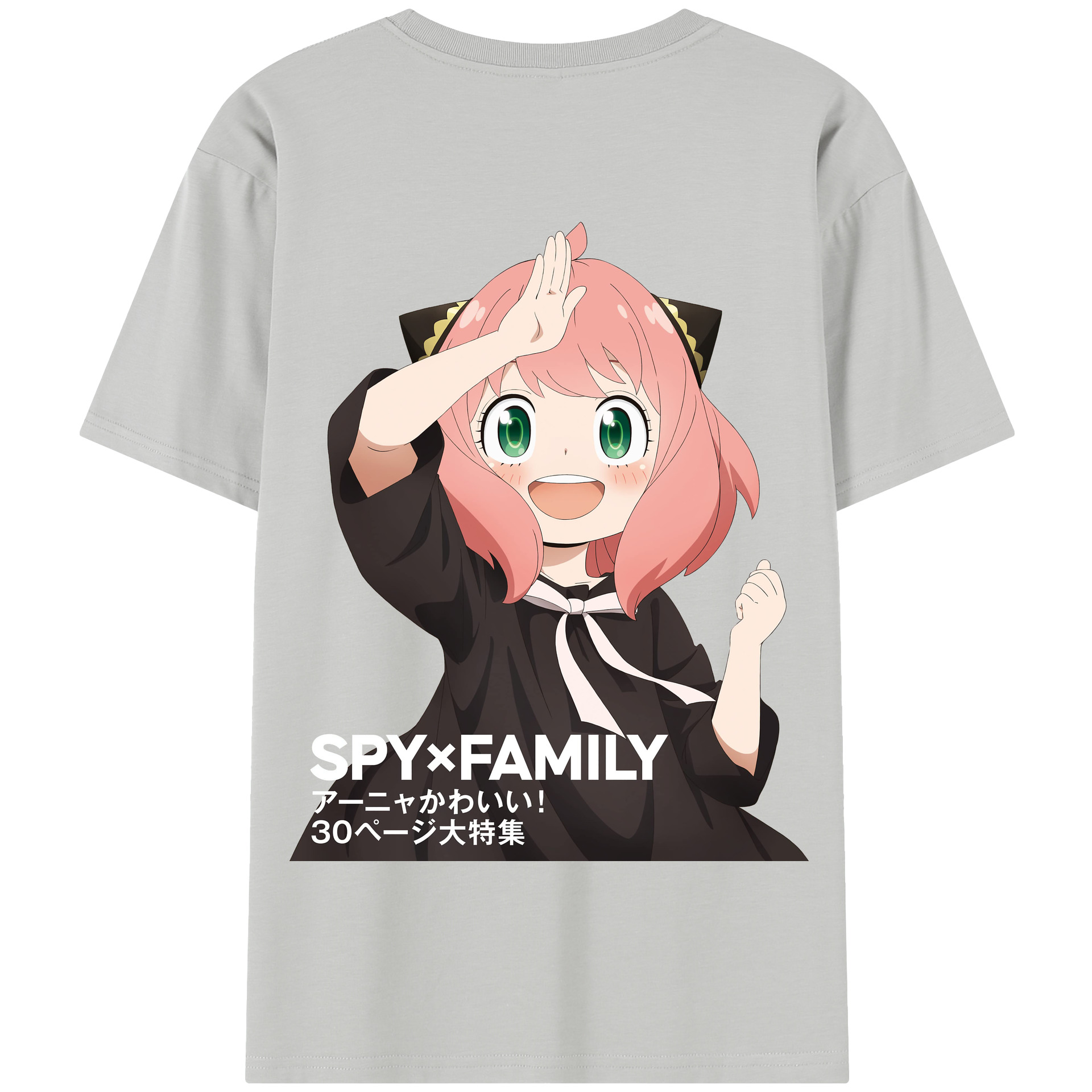 （画像用） SPY×FAMILY间谍家家酒 綿100％半袖Tシャツ（背面プリント）