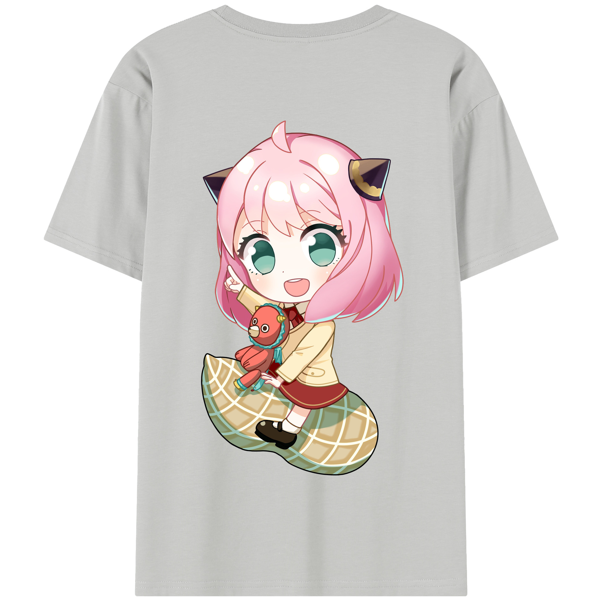 （画像用） SPY×FAMILY间谍家家酒 綿100％半袖Tシャツ（背面プリント）