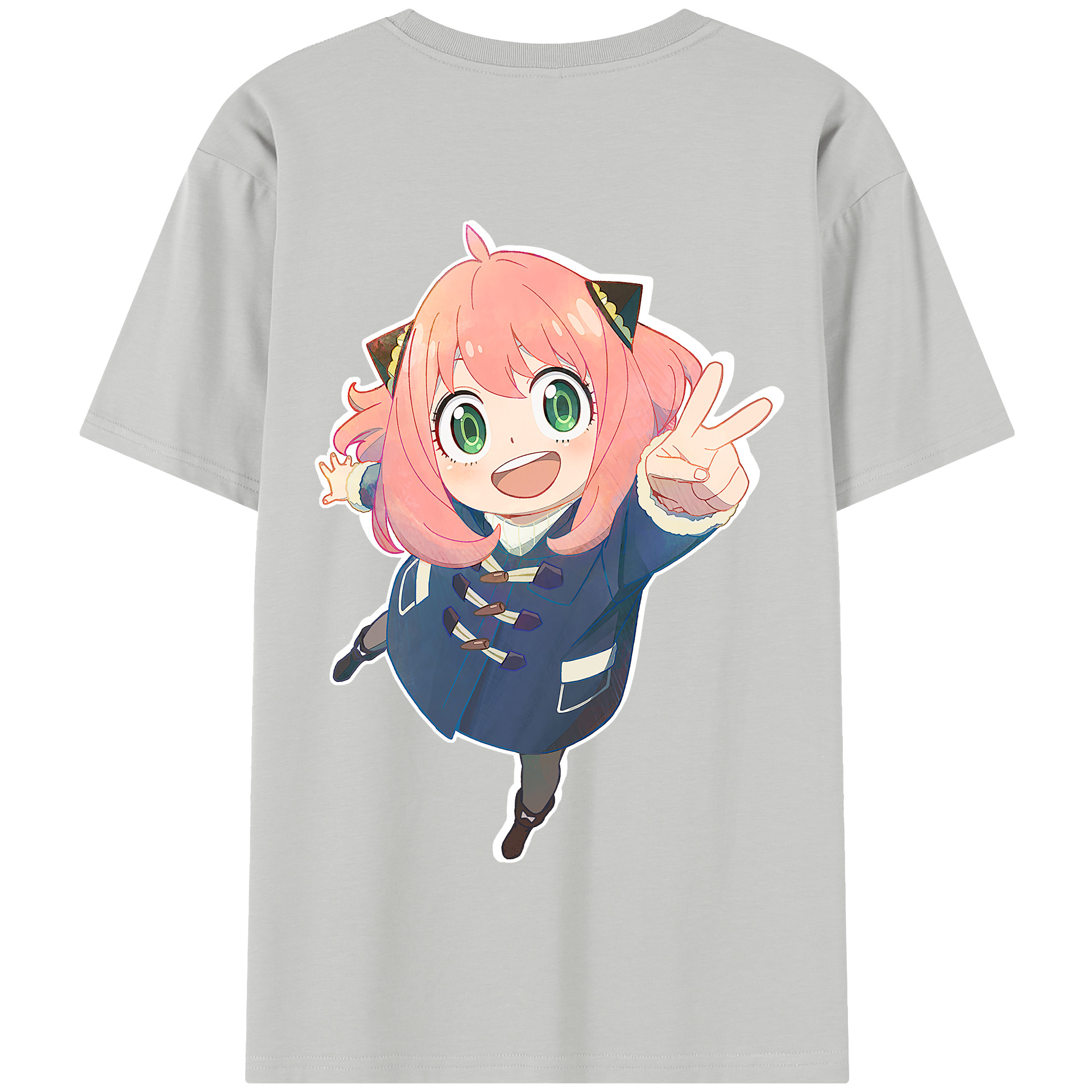 （画像用） SPY×FAMILY间谍家家酒 綿100％半袖Tシャツ（背面プリント）