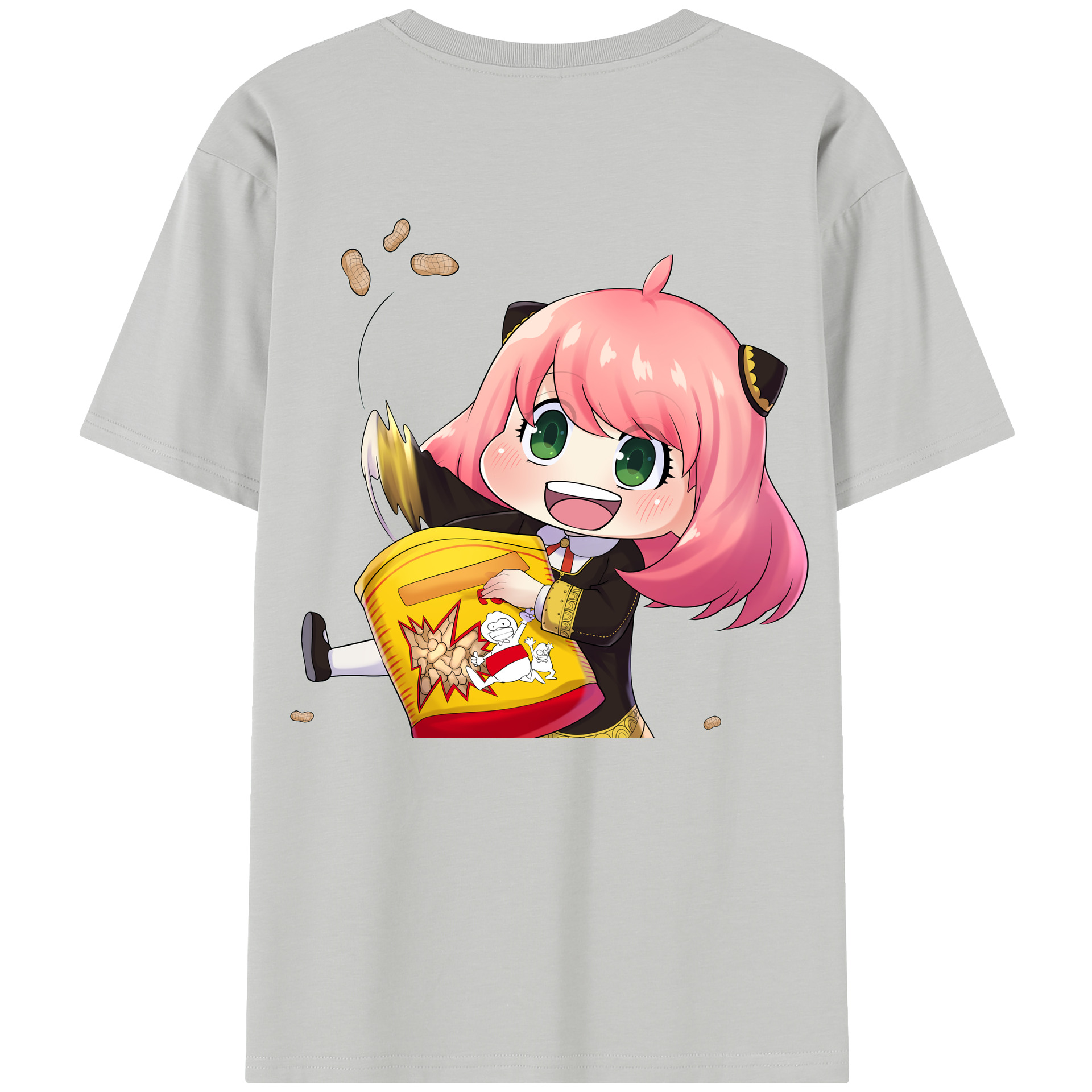 （画像用） SPY×FAMILY间谍家家酒 綿100％半袖Tシャツ（背面プリント）